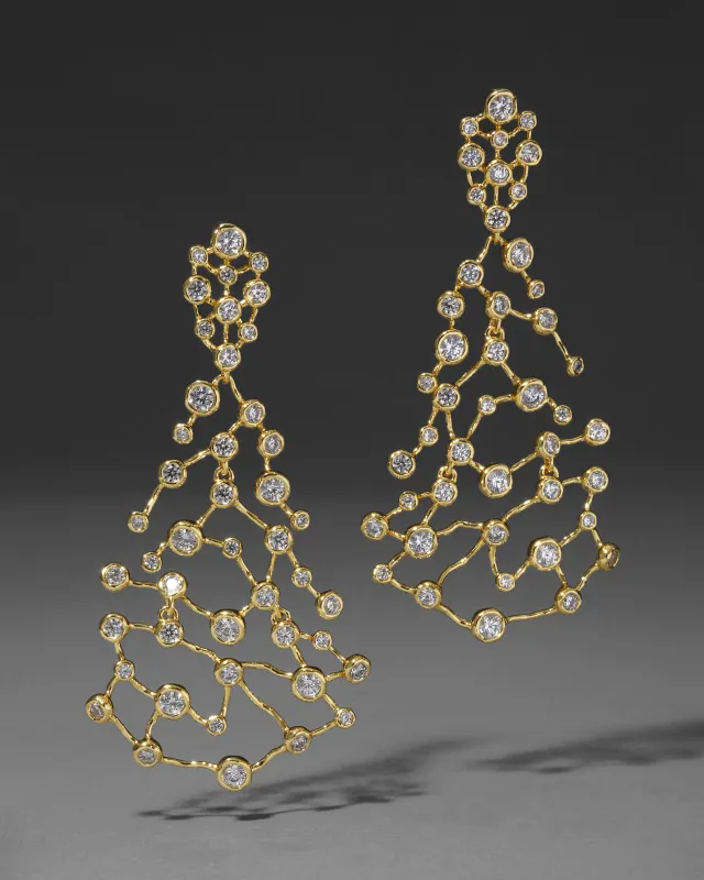 Asterales Gold Large Celestial Earring sold by Alexis Bittar