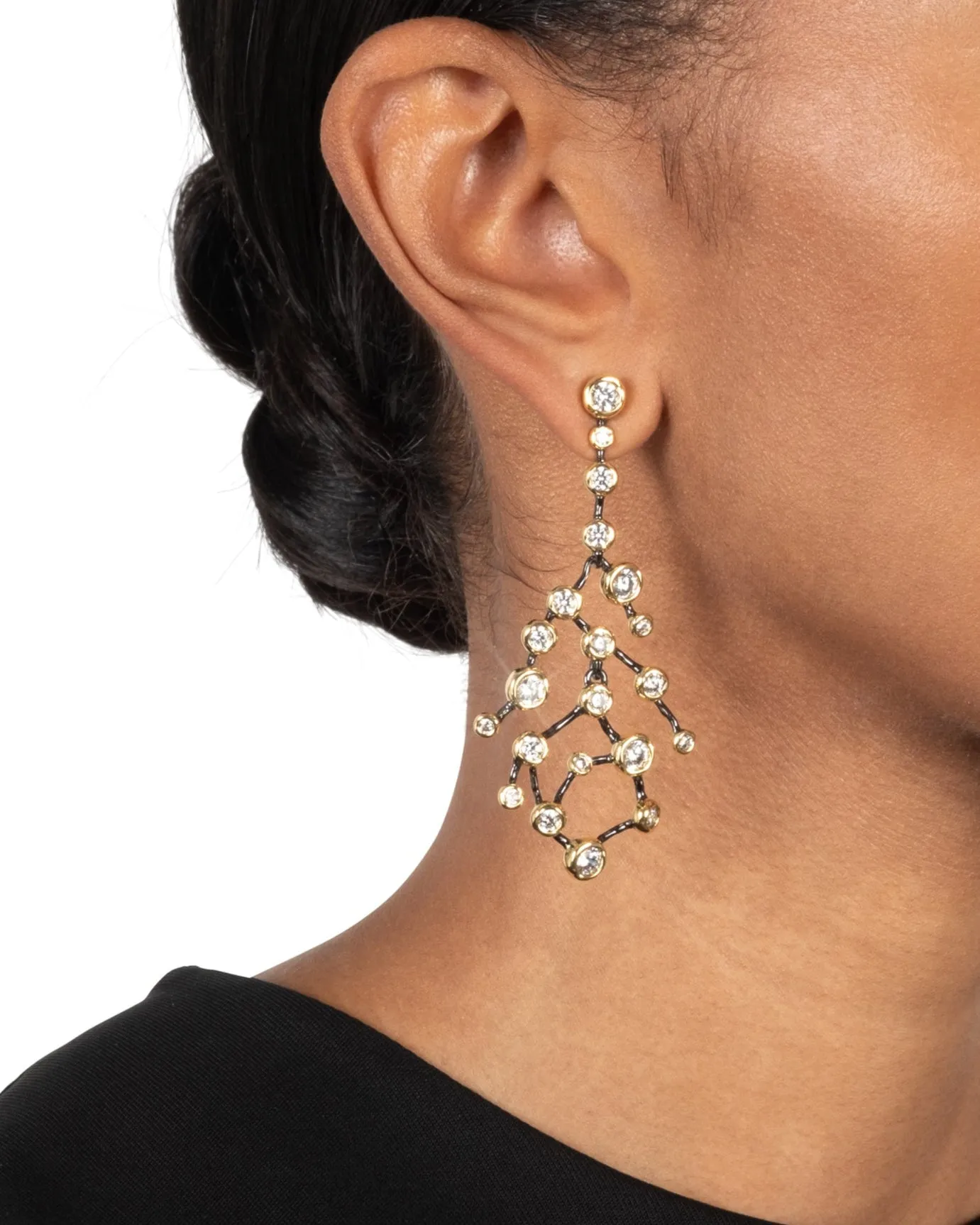 Asterales Noir Celestial Earring sold by Alexis Bittar