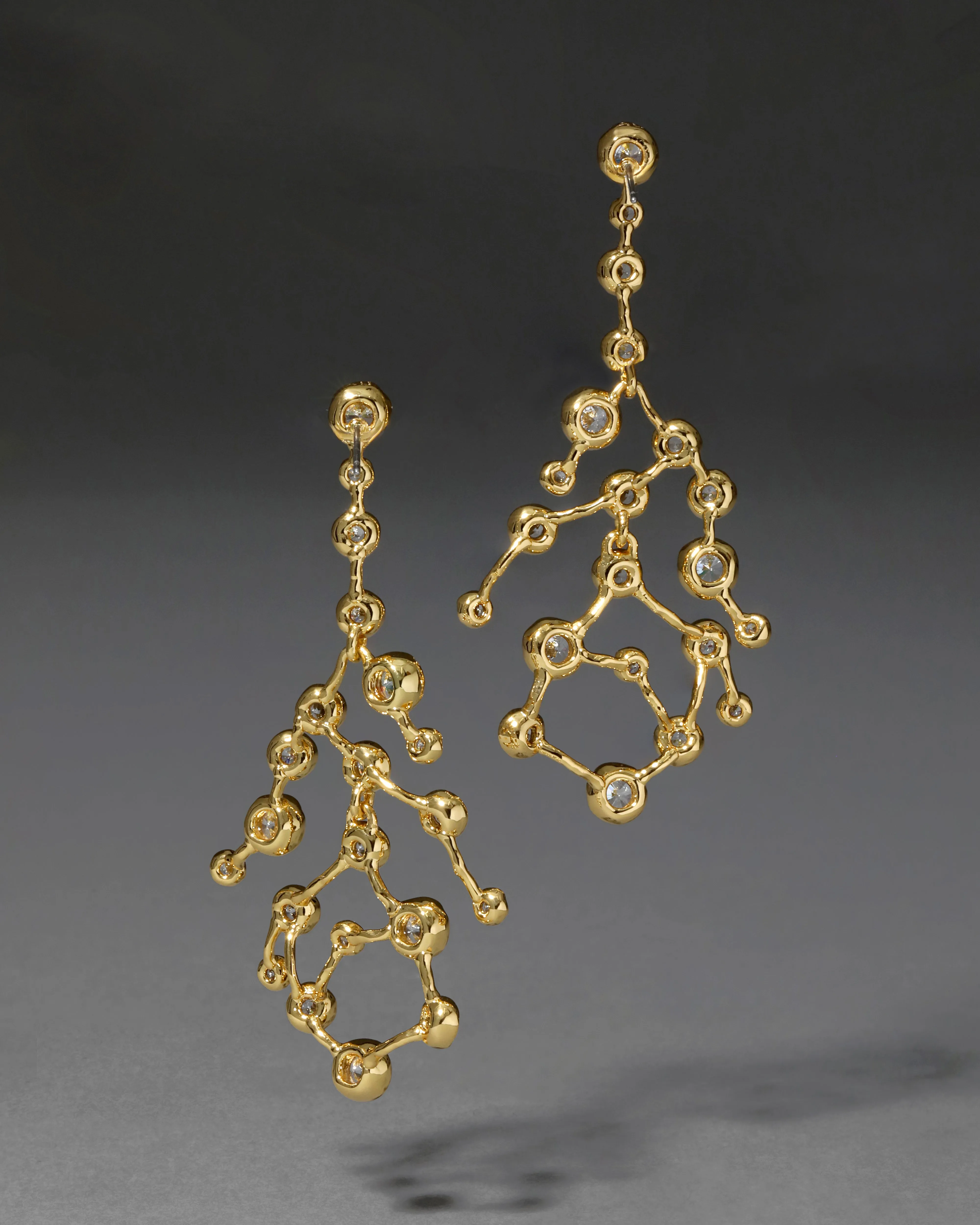 Asterales Gold Celestial Earring sold by Alexis Bittar product image thumbnail 4