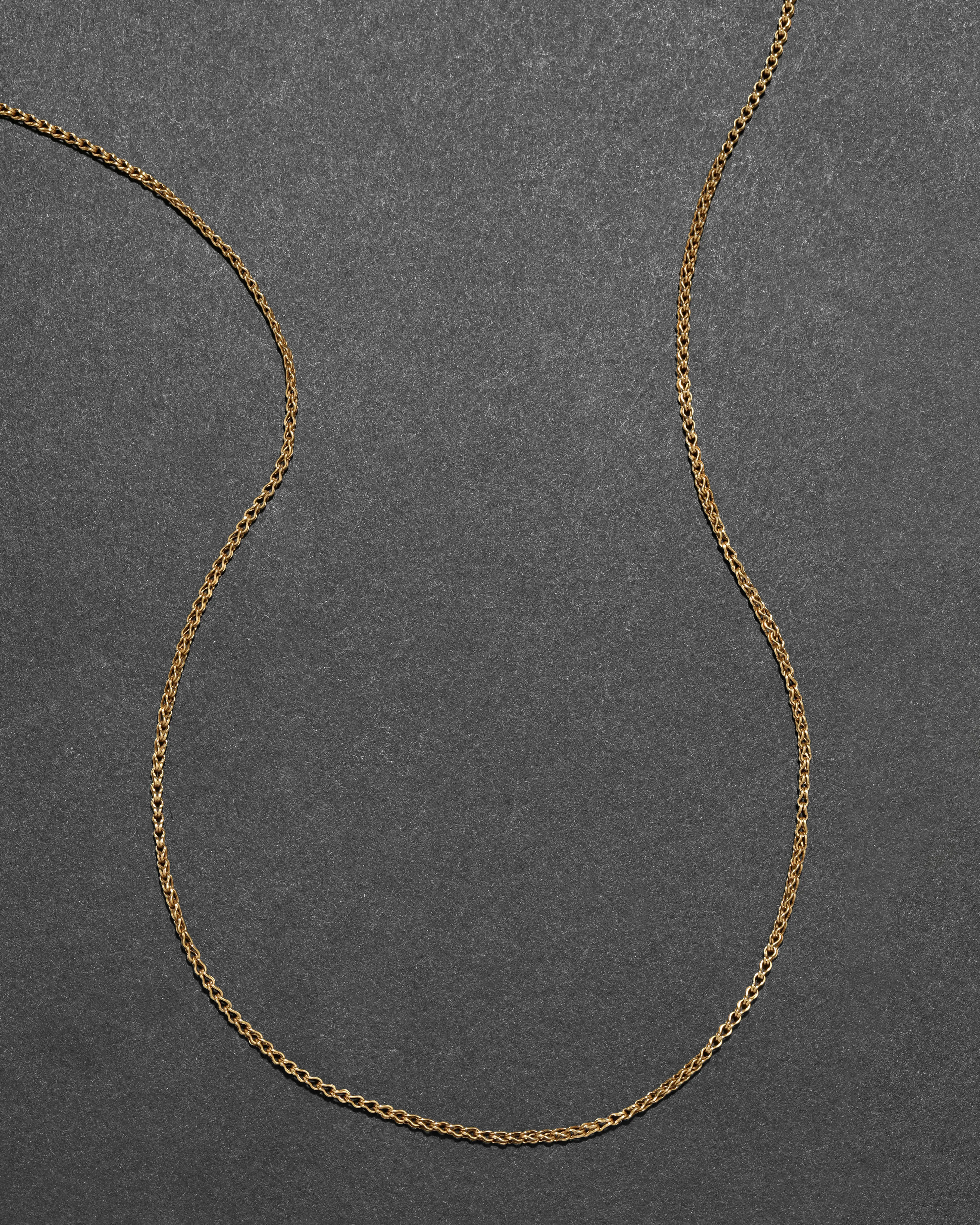 Vintage 9k Gold Foxtail Chain Necklace sold by Alexis Bittar