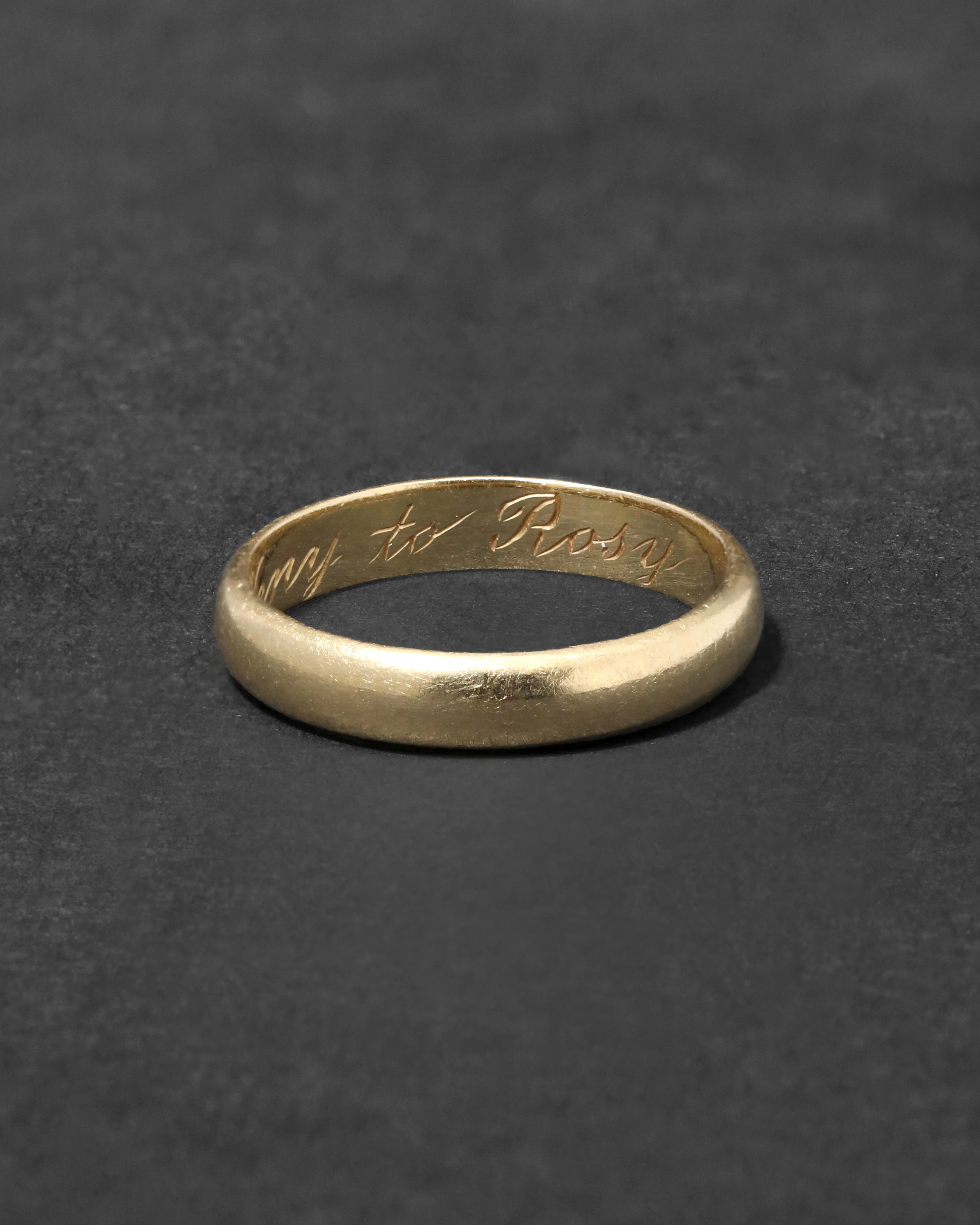 Vintage 18k Gold Thin Band Ring 2 sold by Alexis Bittar product image thumbnail 3