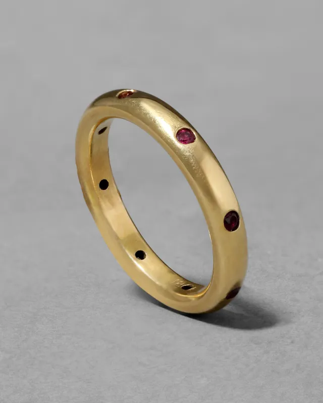 Vintage 18k Gold Ruby Band Ring sold by Alexis Bittar