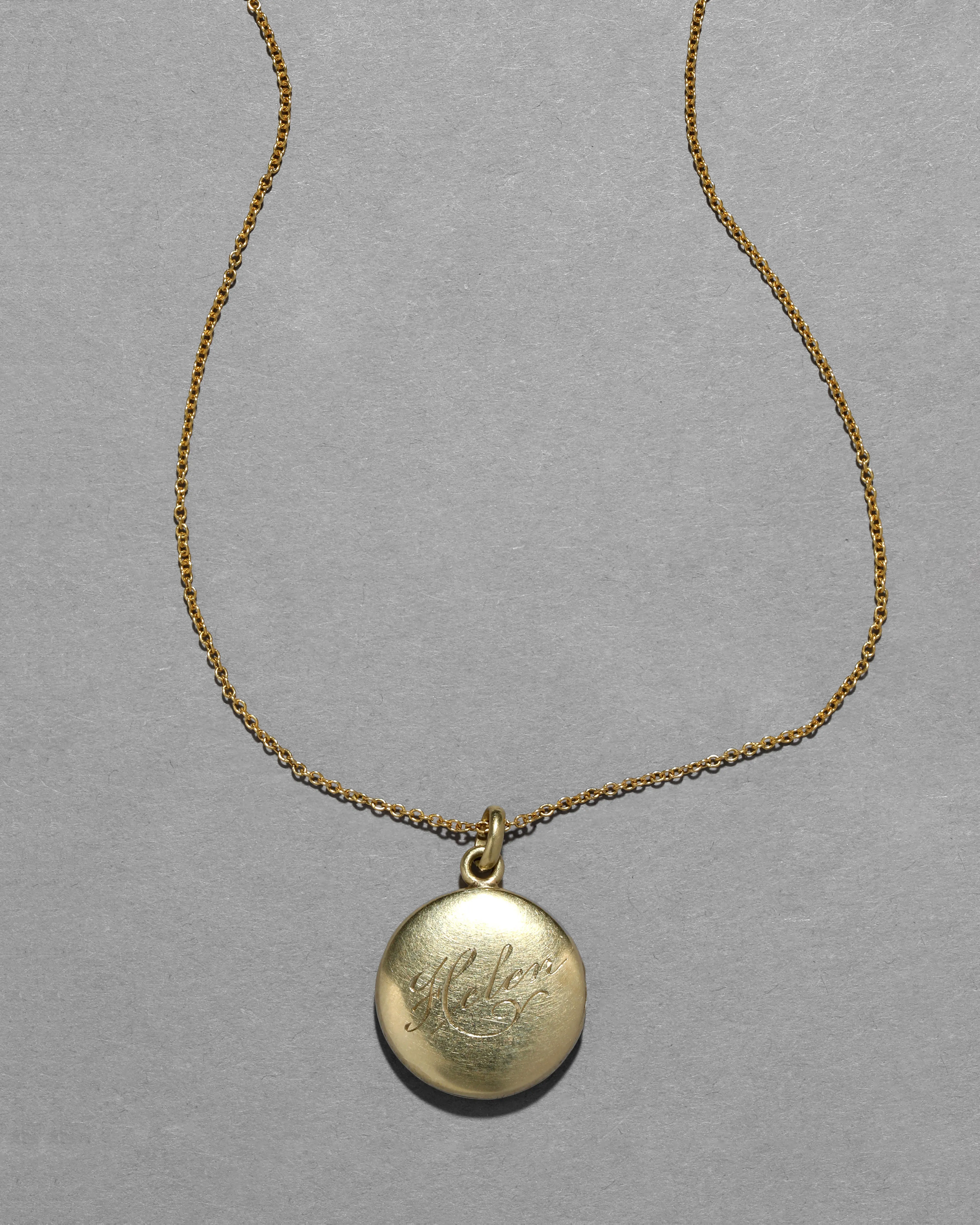 Antique 1800s 14k Gold with Enamel & Central Star Motif Federal Style Navy Locket Necklace sold by Alexis Bittar product image thumbnail 4