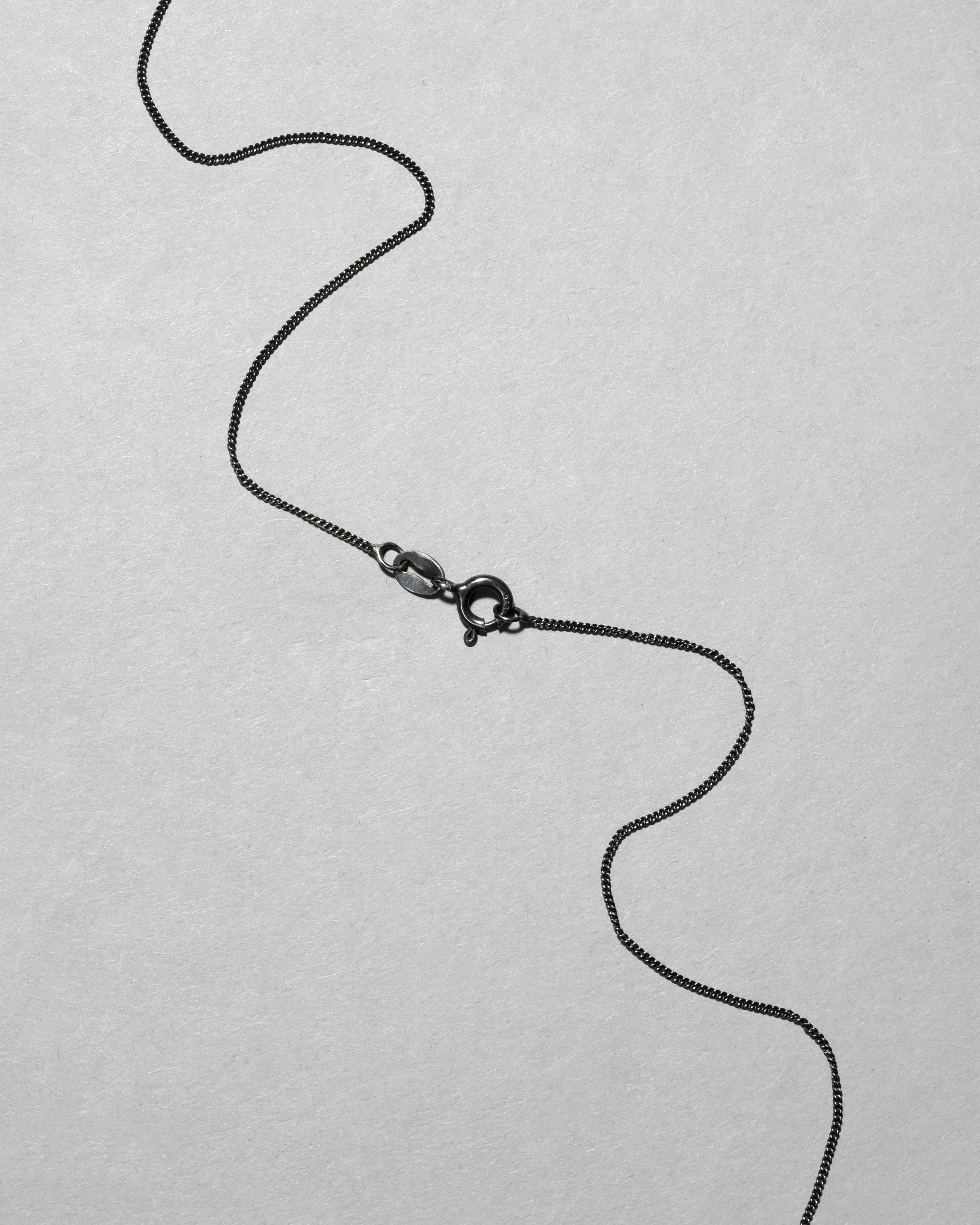 Antique Late 1800s Sterling Silver Art Nouveau Locket Necklace sold by Alexis Bittar product image thumbnail 4