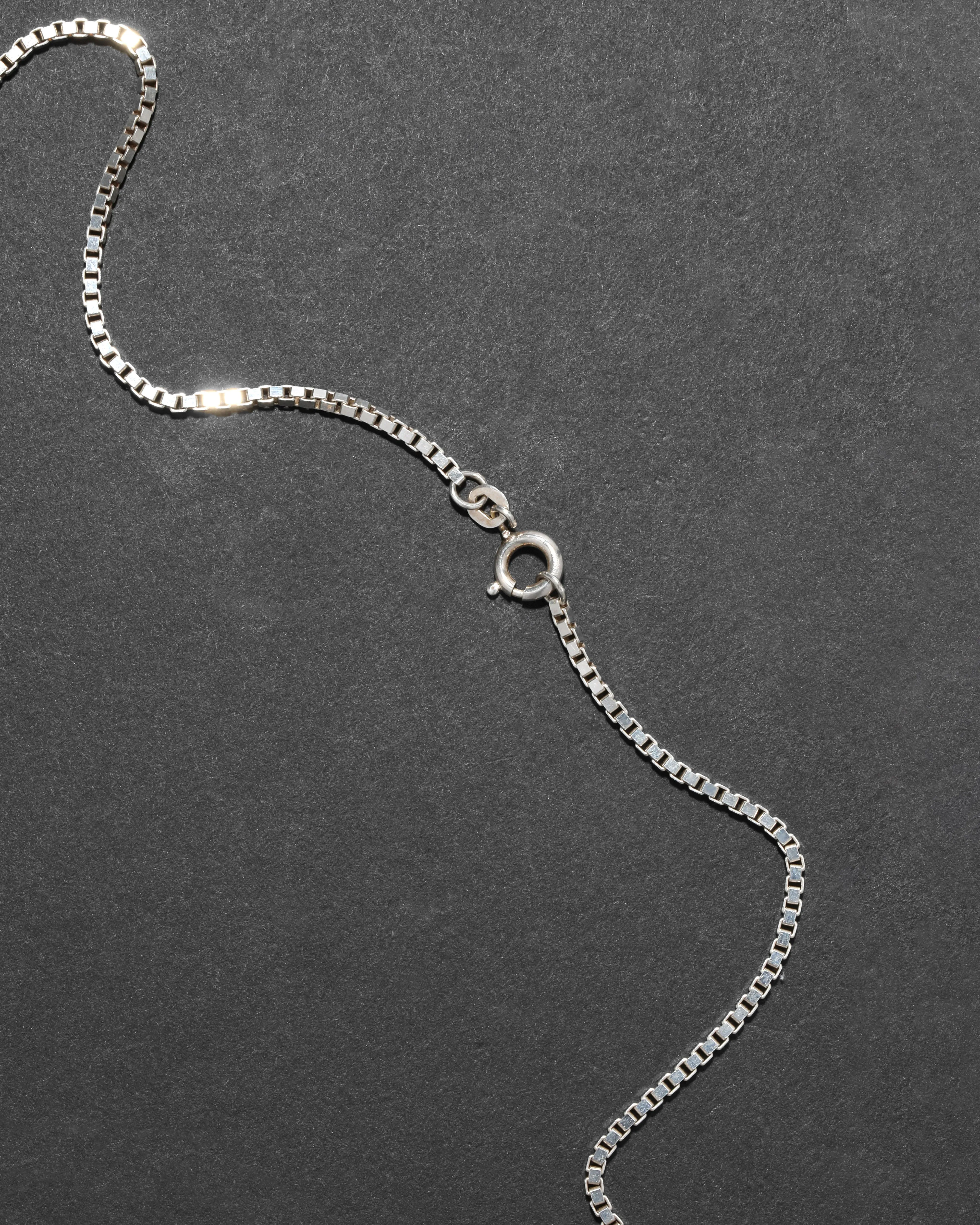 Vintage 1980s Sterling Silver Sculptural Pendant Necklace sold by Alexis Bittar product image thumbnail 3