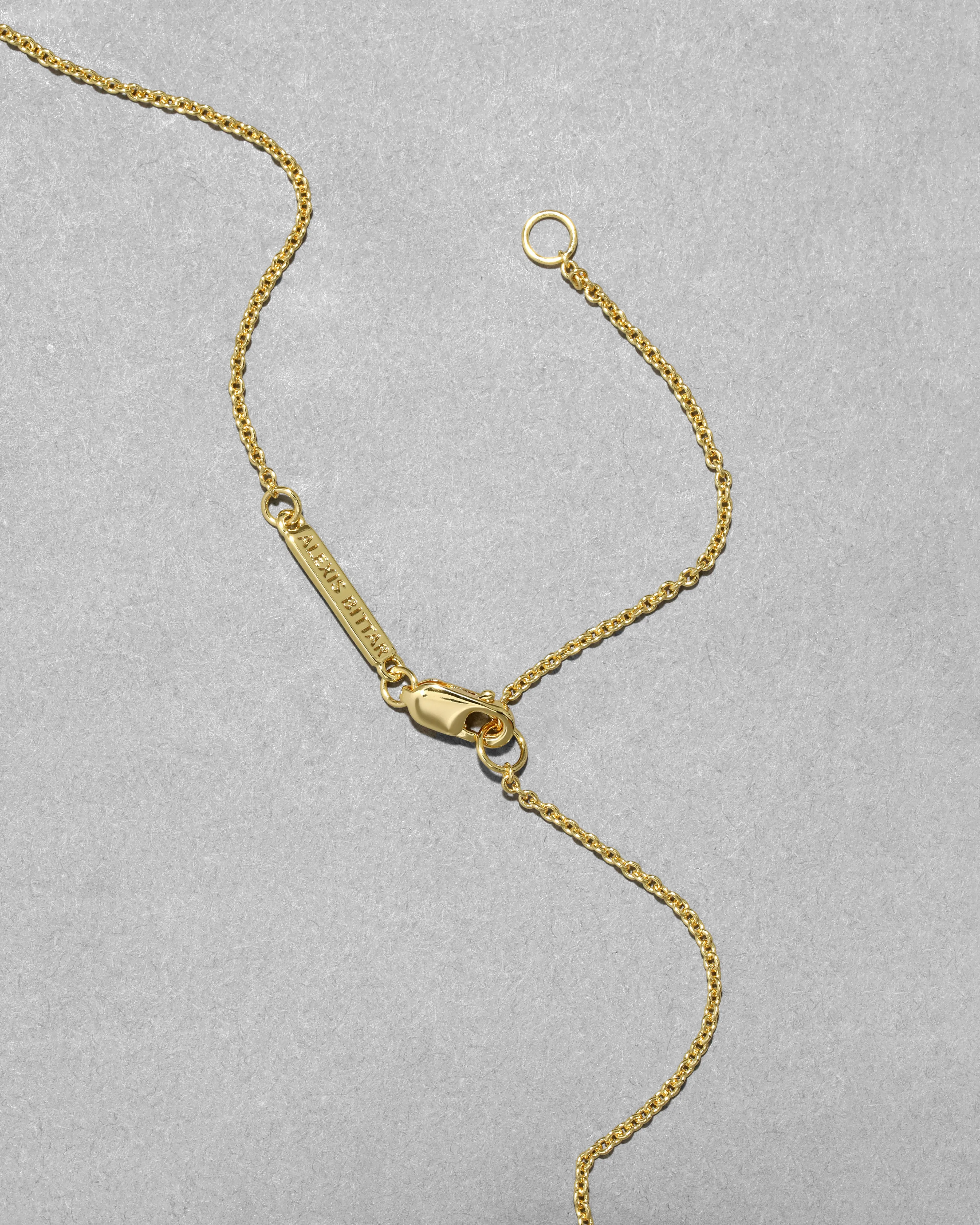 Solanales Crystal Heart Pendant Necklace- Candy sold by Alexis Bittar product image thumbnail 4