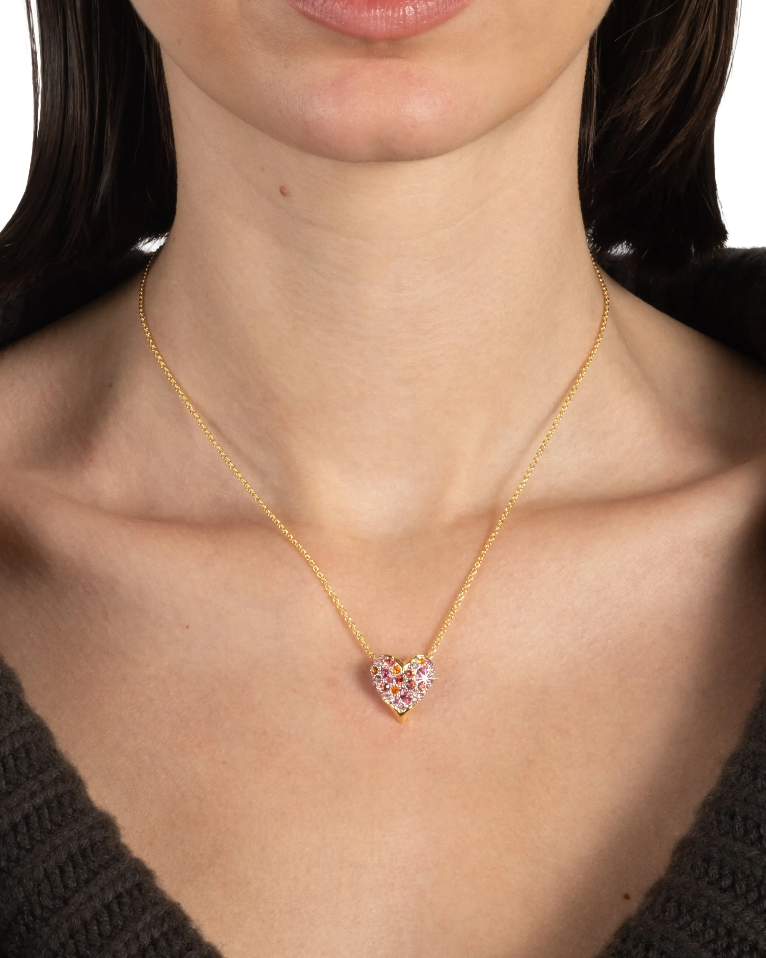 Solanales Crystal Heart Pendant Necklace- Candy sold by Alexis Bittar product image thumbnail 2