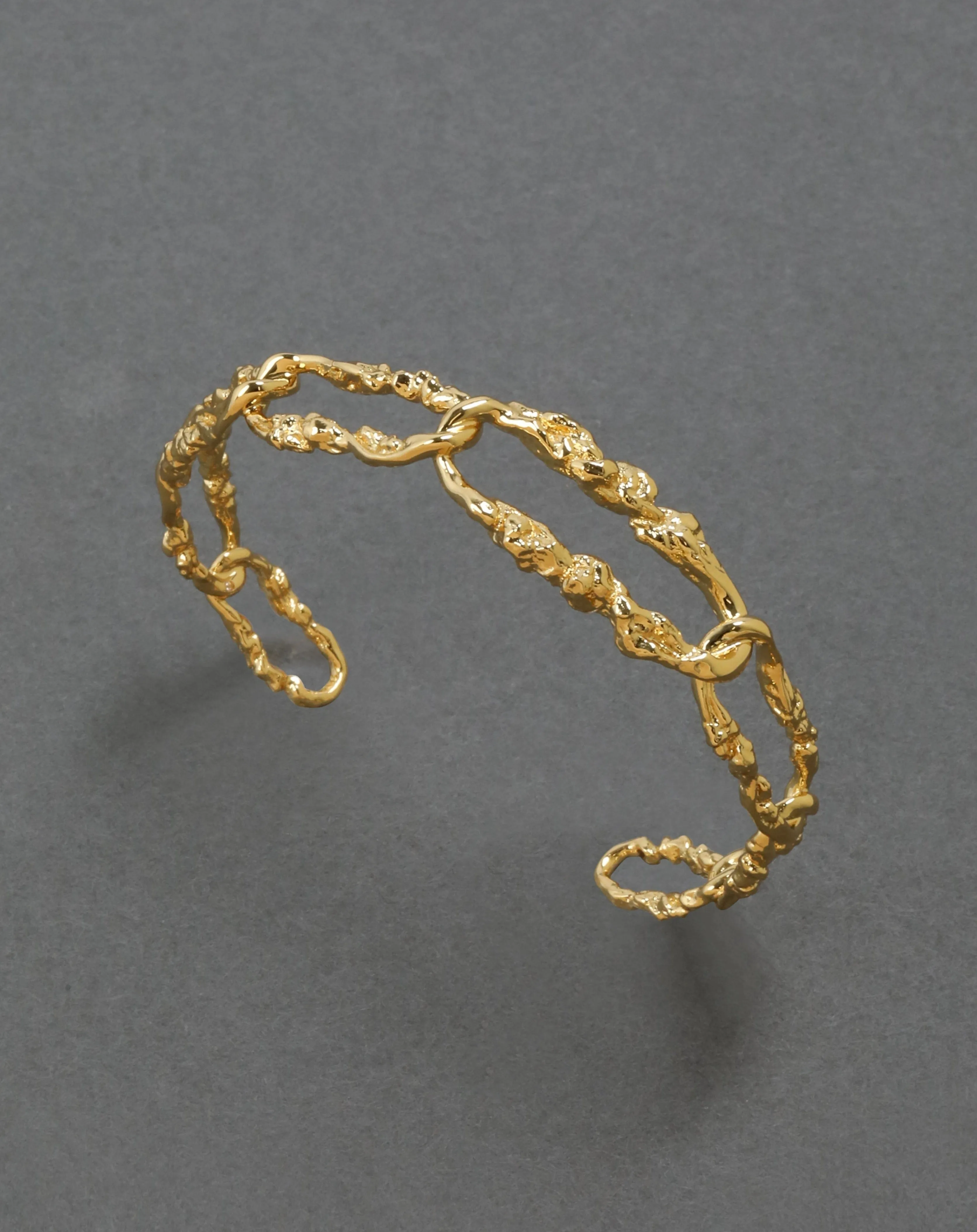 Brut Link Small Cuff Bracelet sold by Alexis Bittar product image thumbnail 4