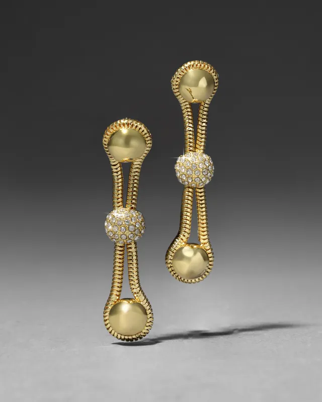 Solanales Crystal Orb Drop Earring sold by Alexis Bittar