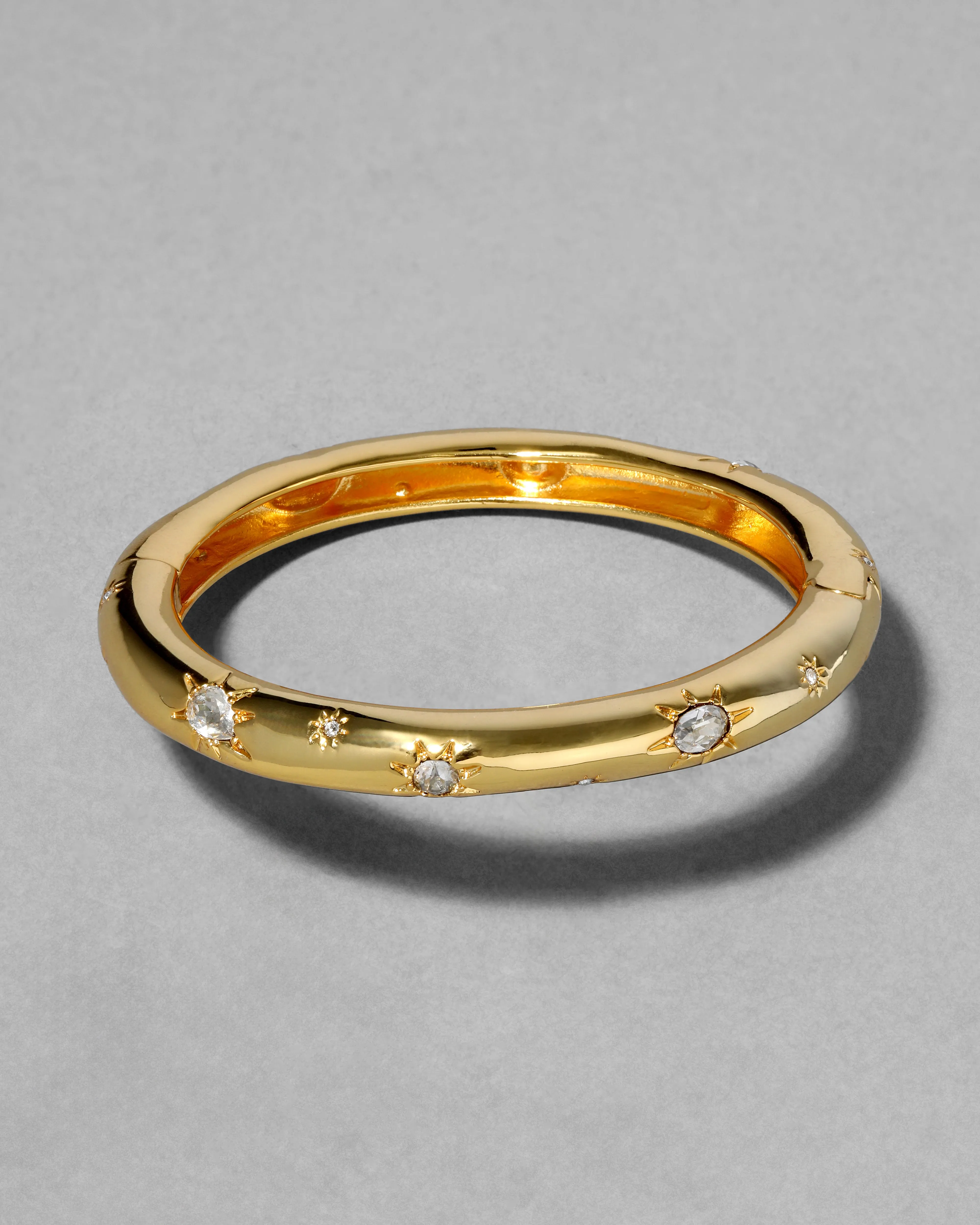 Starbust Crystal Studded Hinge Bracelet sold by Alexis Bittar product image thumbnail 3