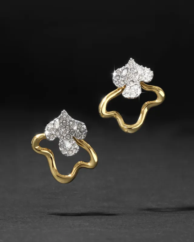 Freeform Pavé Crystal Jacket Earring sold by Alexis Bittar