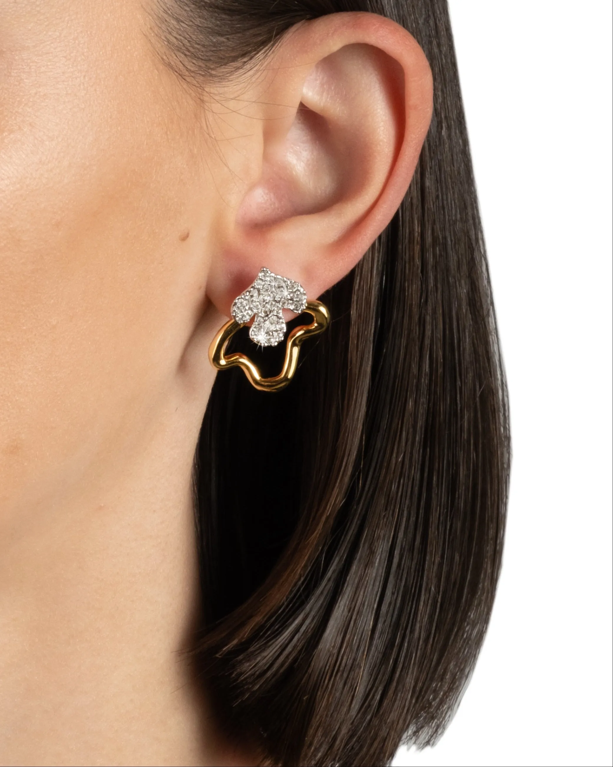 Freeform Pavé Crystal Jacket Earring sold by Alexis Bittar product image thumbnail 2