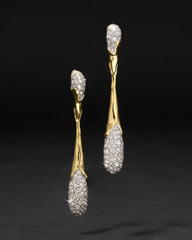 Solanales Linear Crystal Teardrop Earring sold by Alexis Bittar