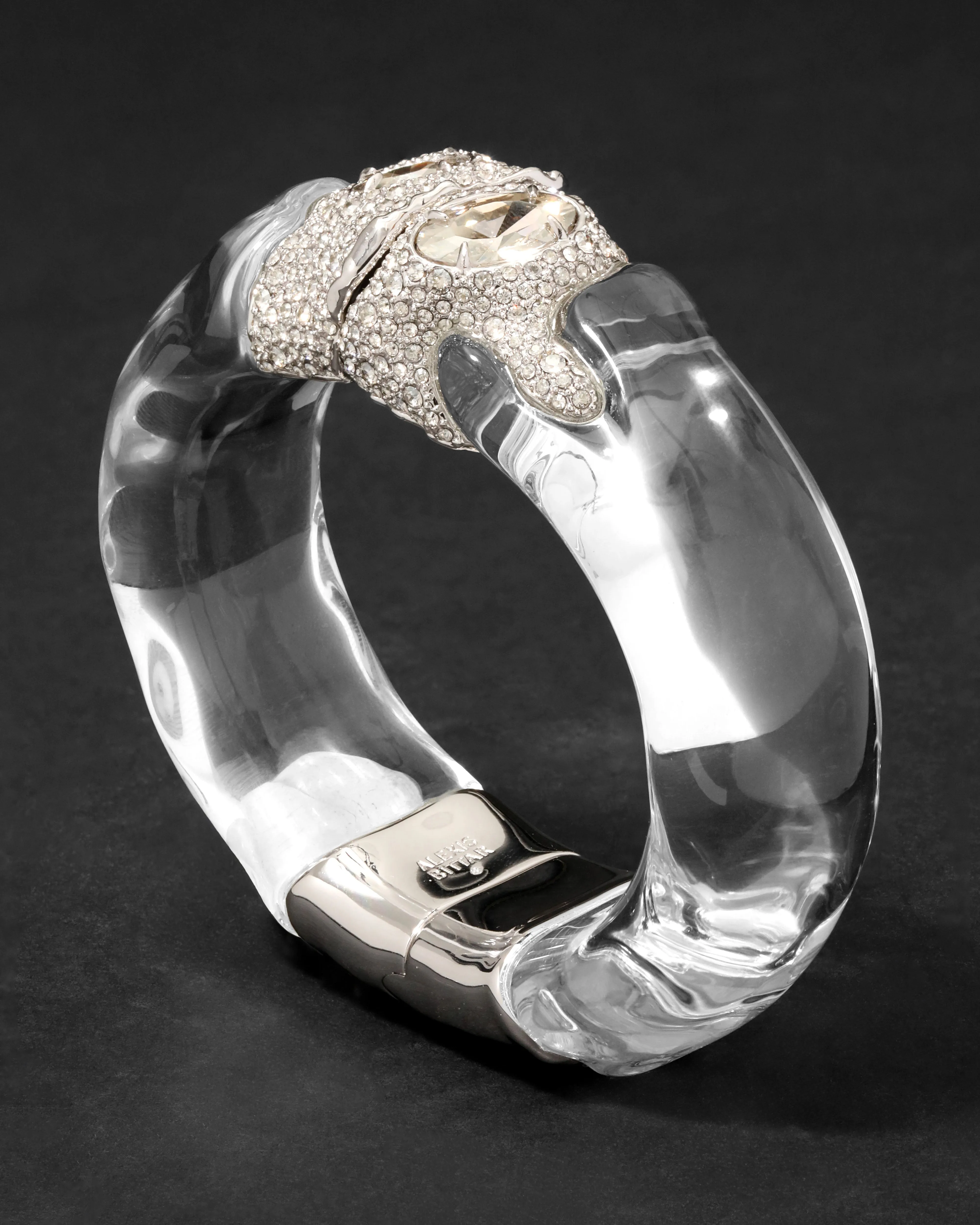 Silverlake Lucite Hinge Bracelet sold by Alexis Bittar product image thumbnail 4