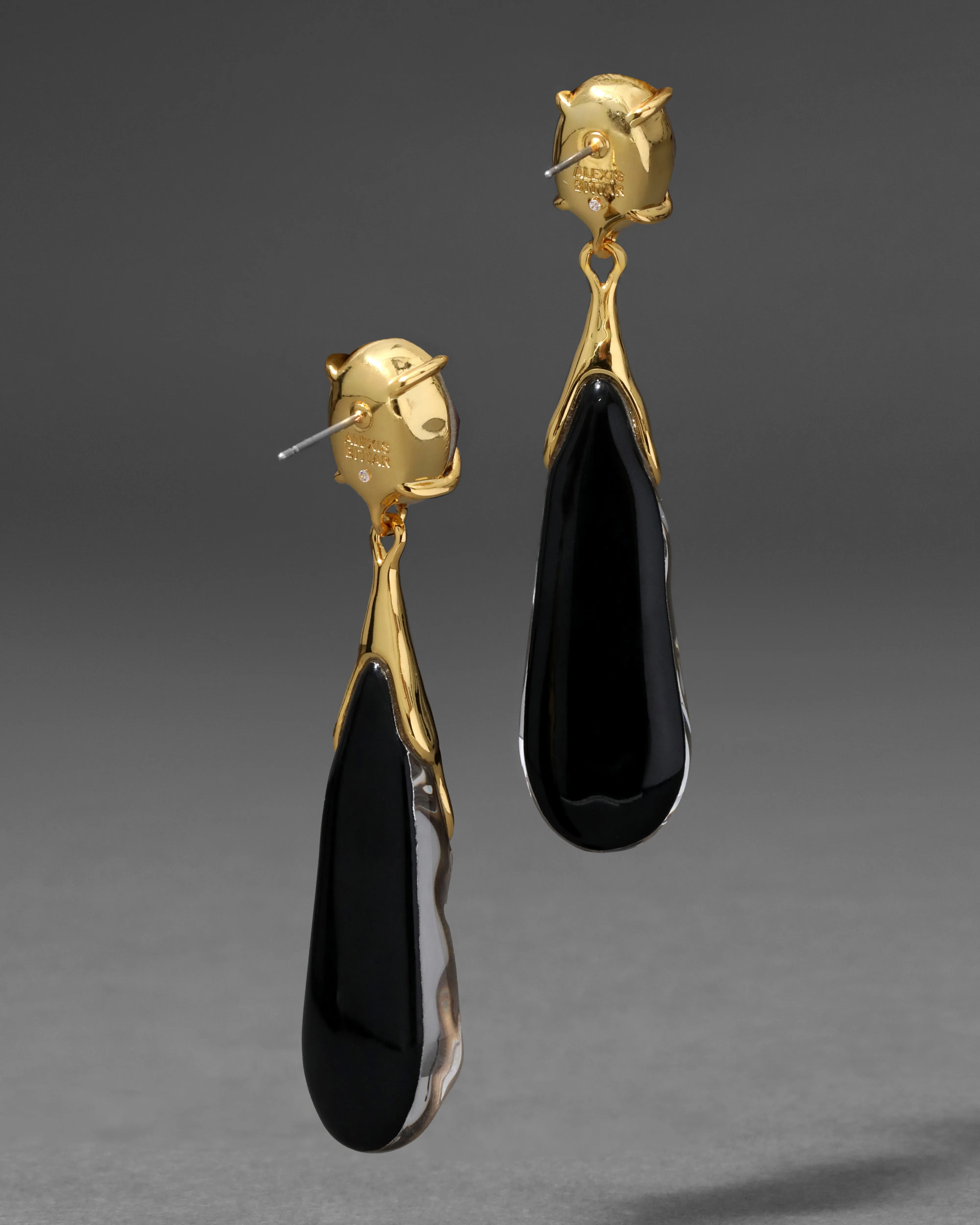Bonbon Crystal Small Teardrop Earring- Dune sold by Alexis Bittar product image thumbnail 4
