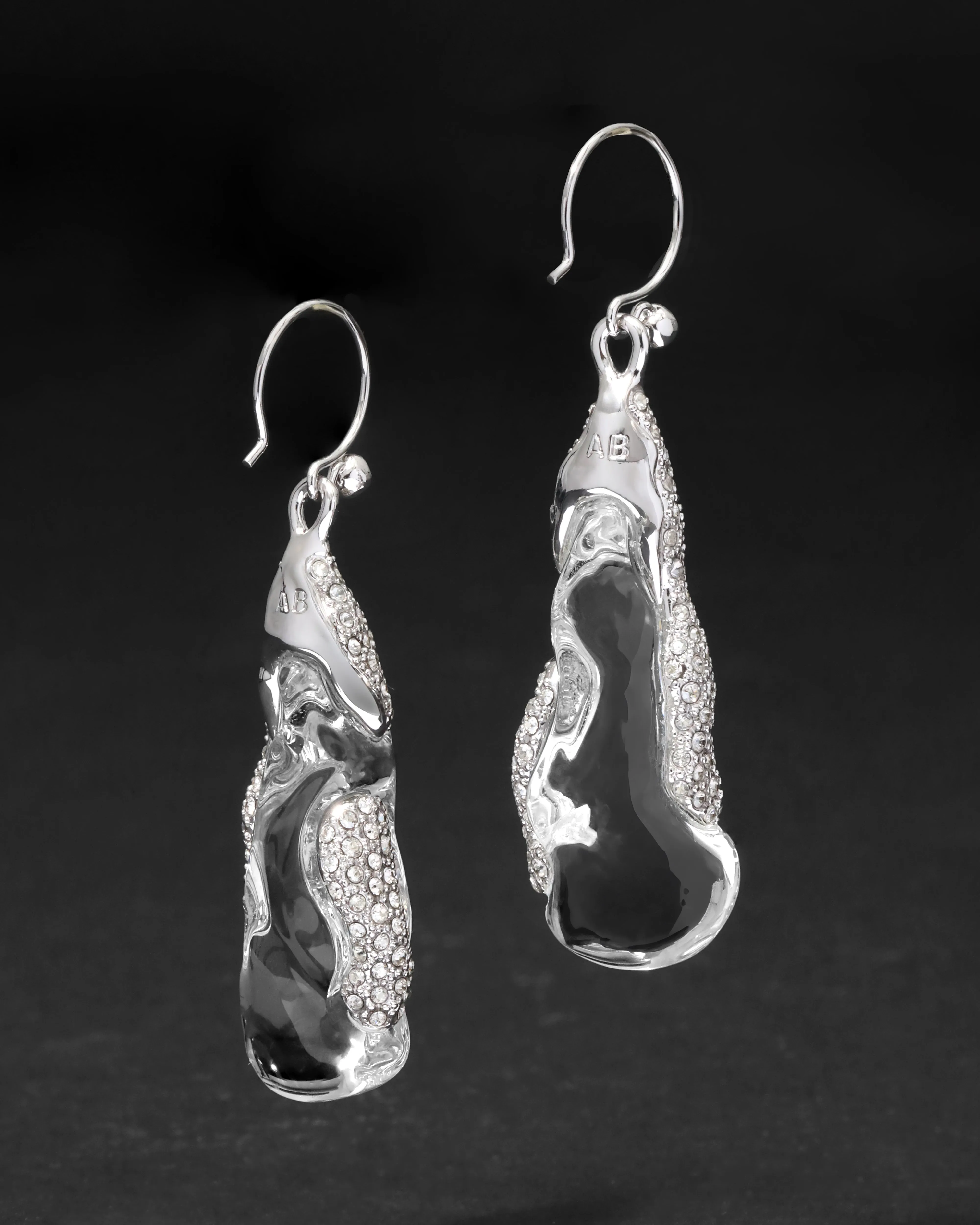 Silverlake Lucite Wire Earring sold by Alexis Bittar product image thumbnail 4