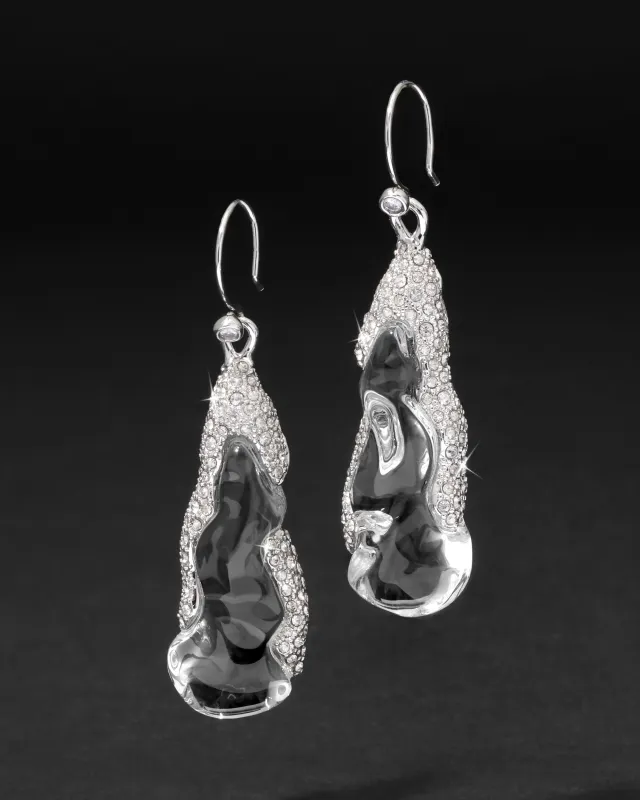 Silverlake Lucite Wire Earring sold by Alexis Bittar