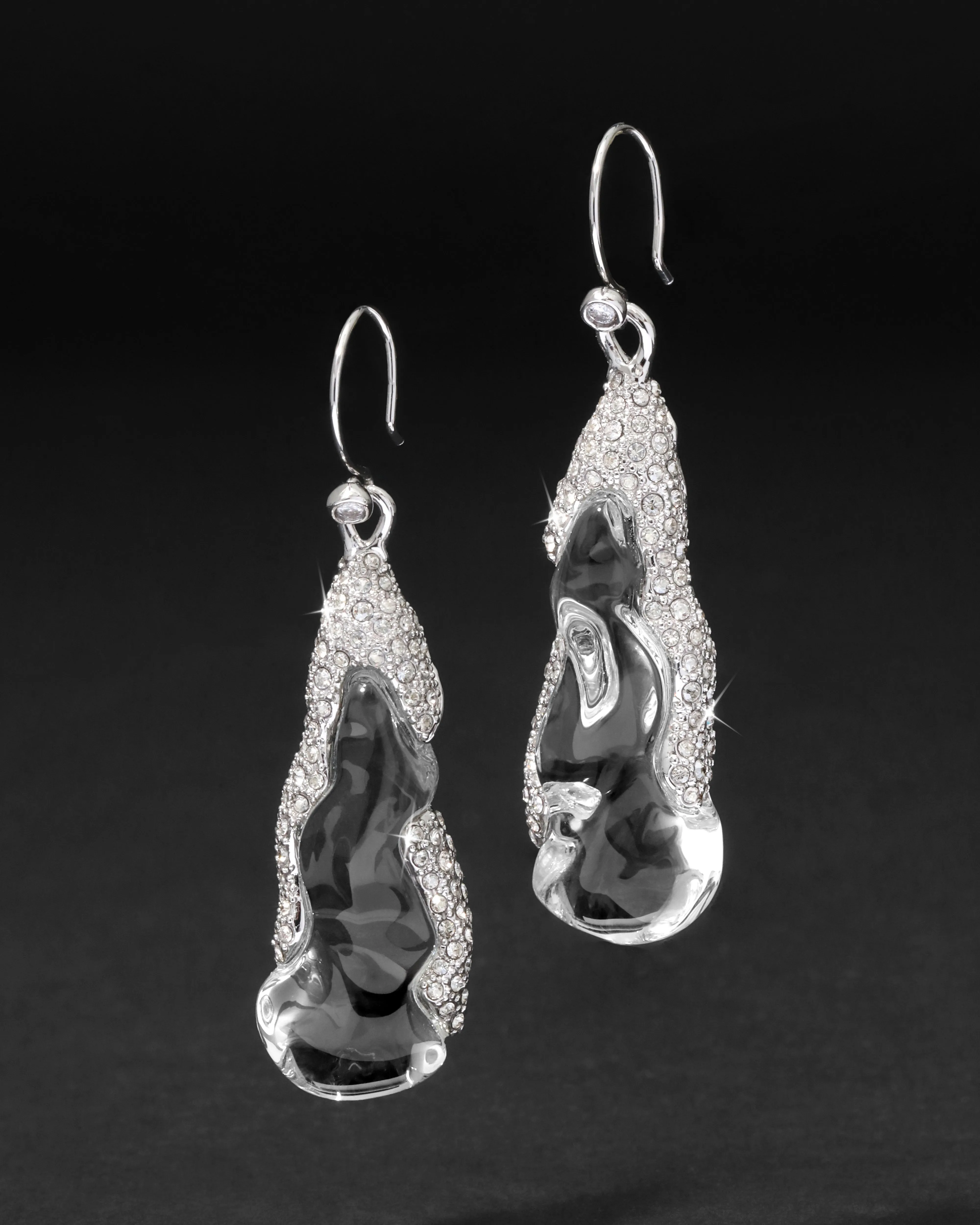 Silverlake Lucite Wire Earring sold by Alexis Bittar