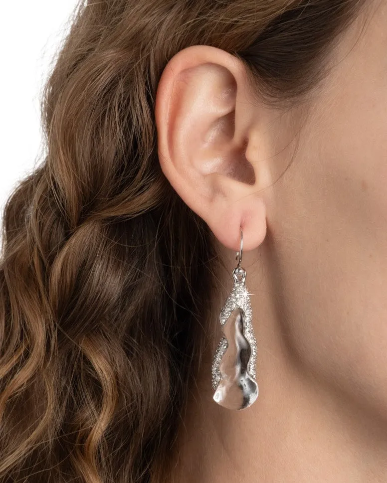 Silverlake Lucite Wire Earring sold by Alexis Bittar product image thumbnail 2