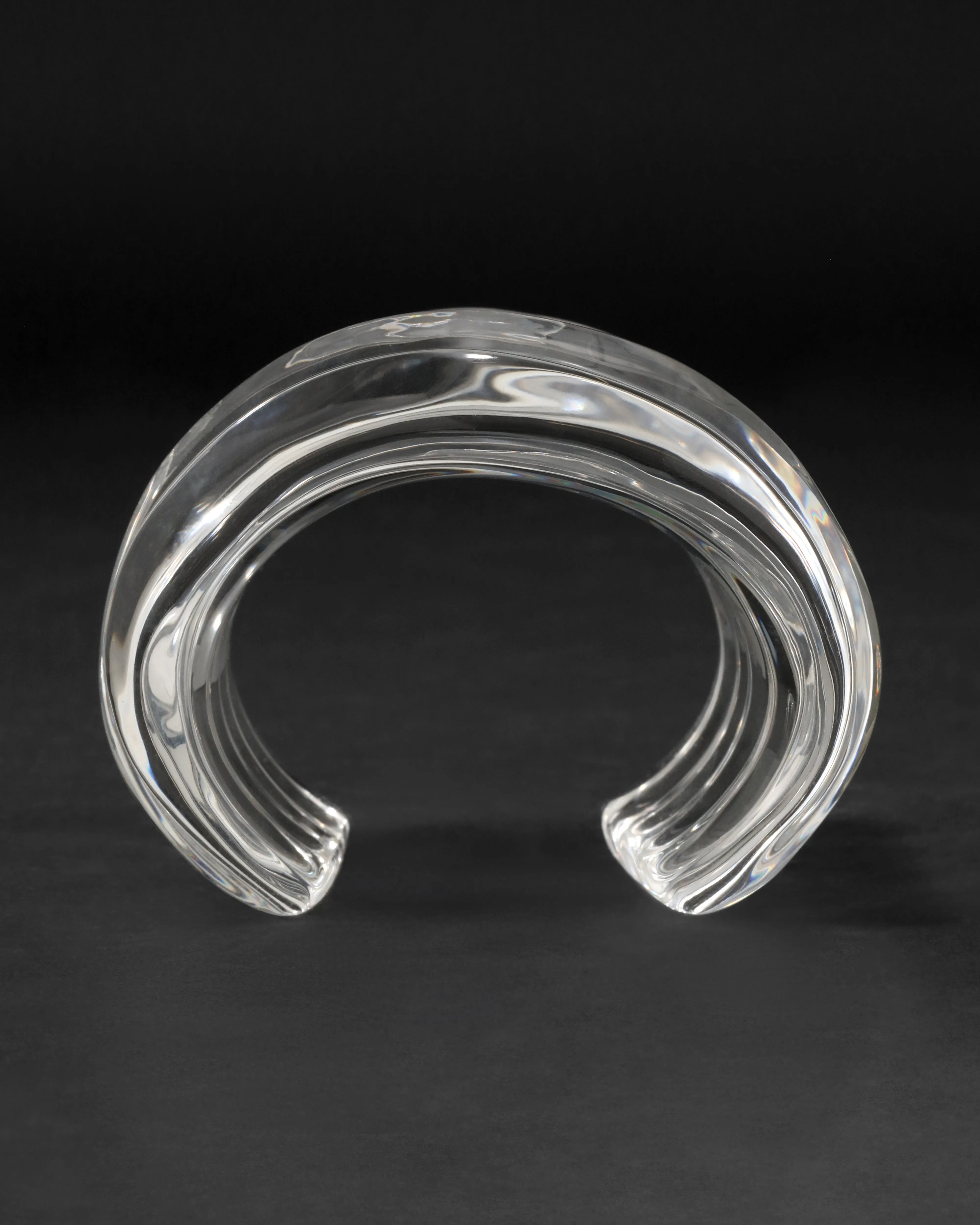 Liquid Lucite Wide Ripple Cuff sold by Alexis Bittar product image thumbnail 5