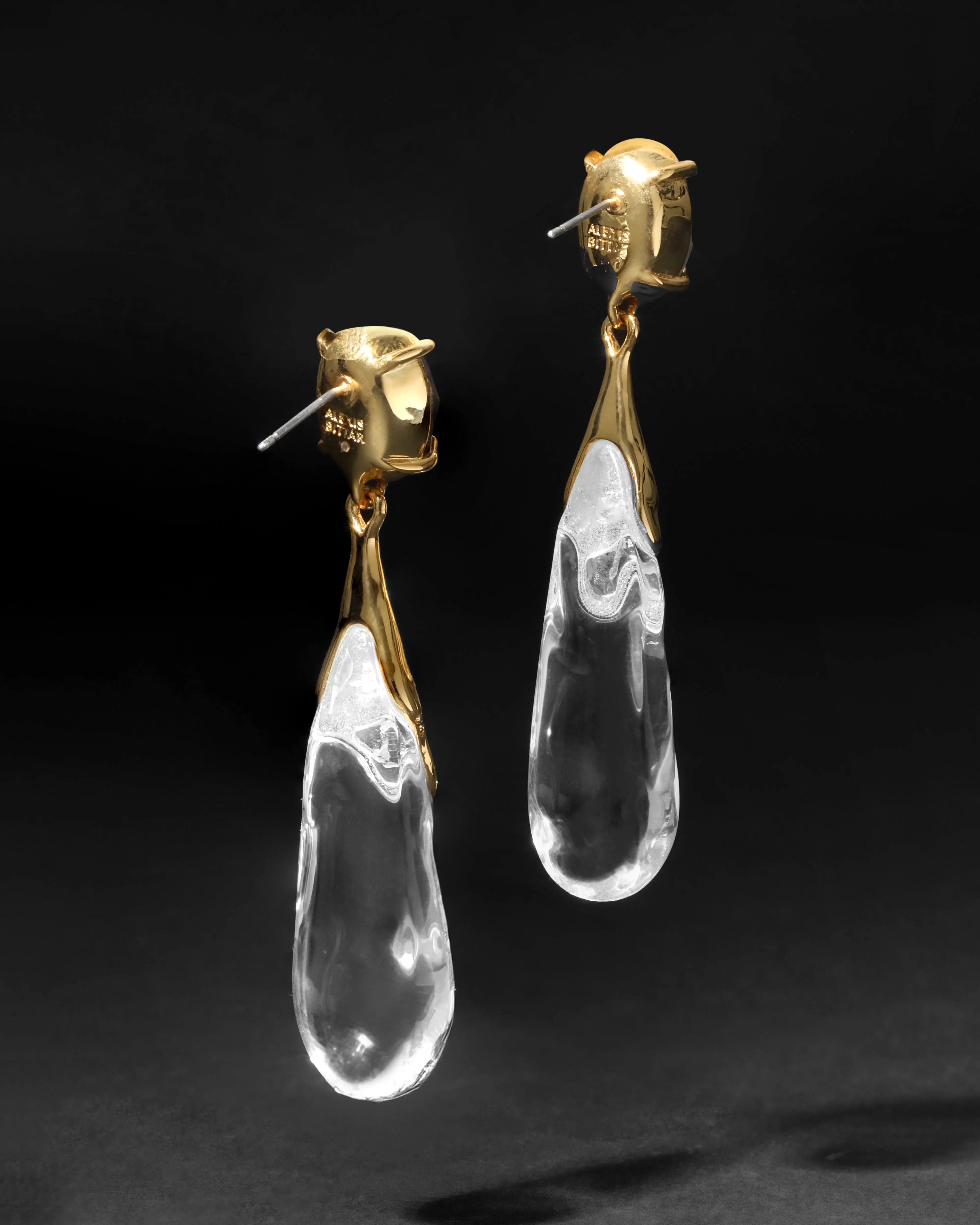 Bonbon Crystal Small Teardrop Earring- Clear sold by Alexis Bittar product image thumbnail 4