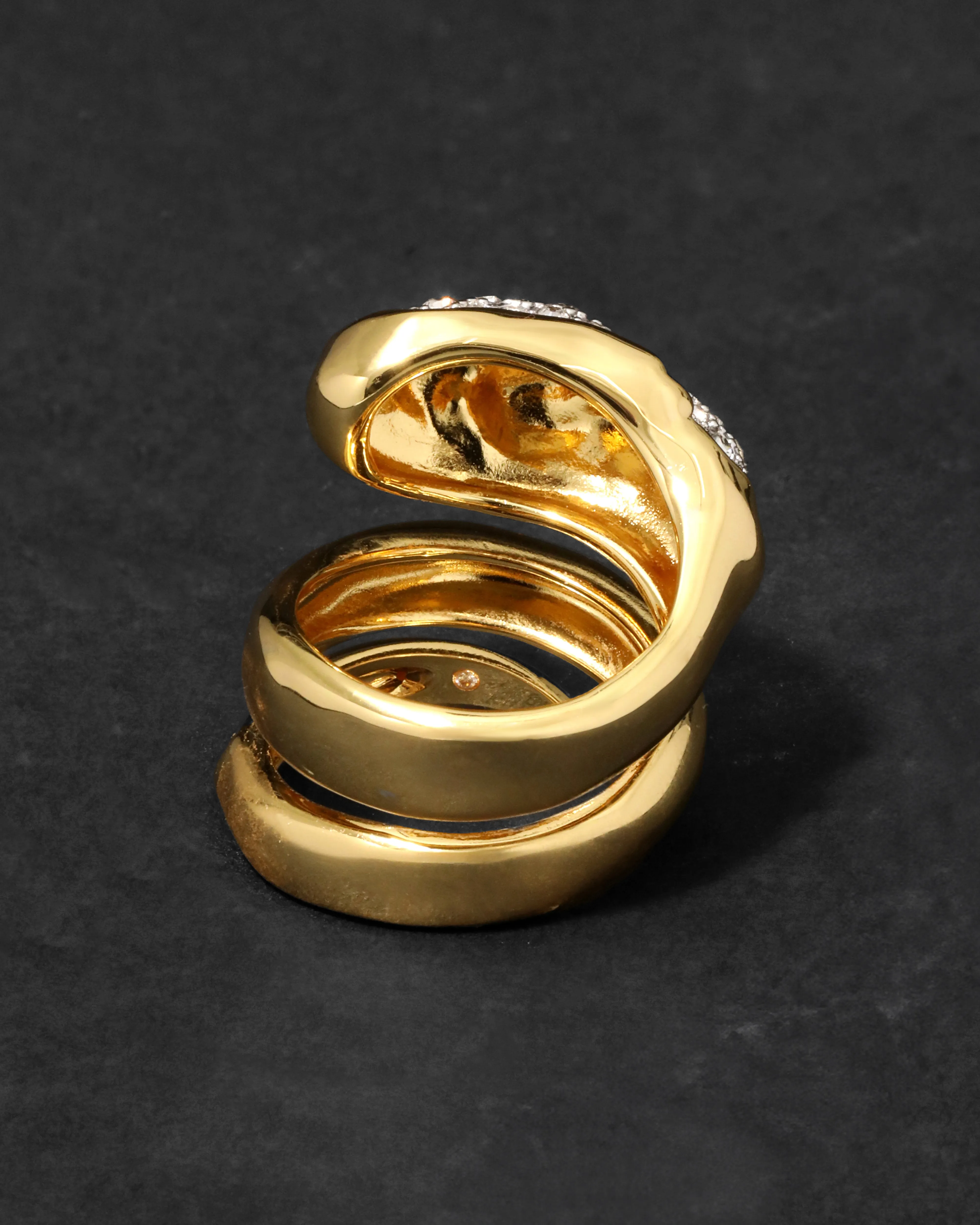 Solanales Crystal Coiled Pebble Ring sold by Alexis Bittar product image thumbnail 5