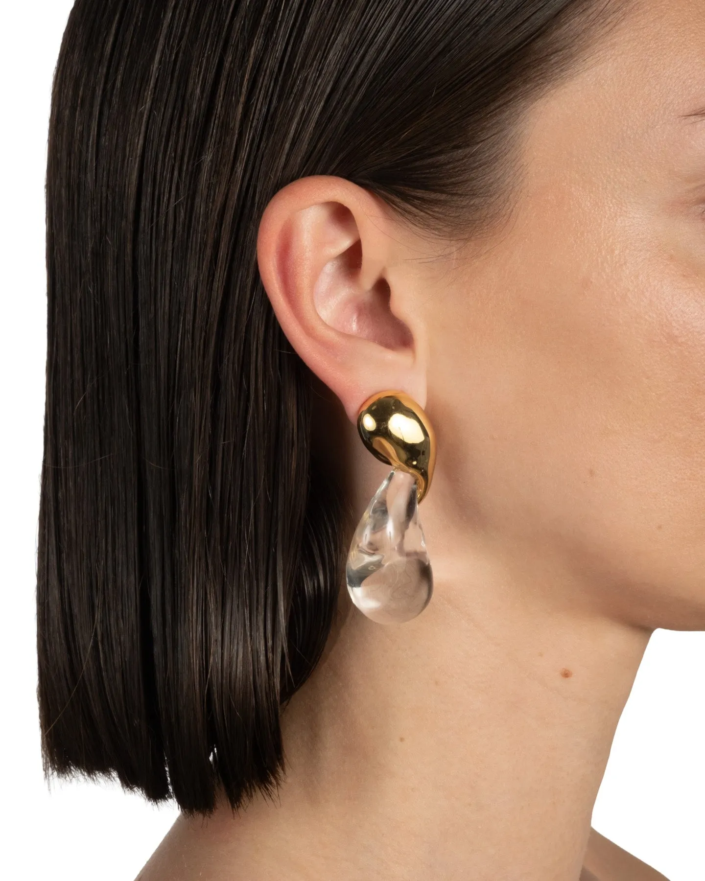Liquid Lucite Modernist Earring sold by Alexis Bittar product image thumbnail 5