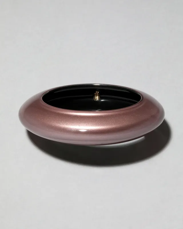 Lucite Saucer Bangle Bracelet- Dusty Rose sold by Alexis Bittar