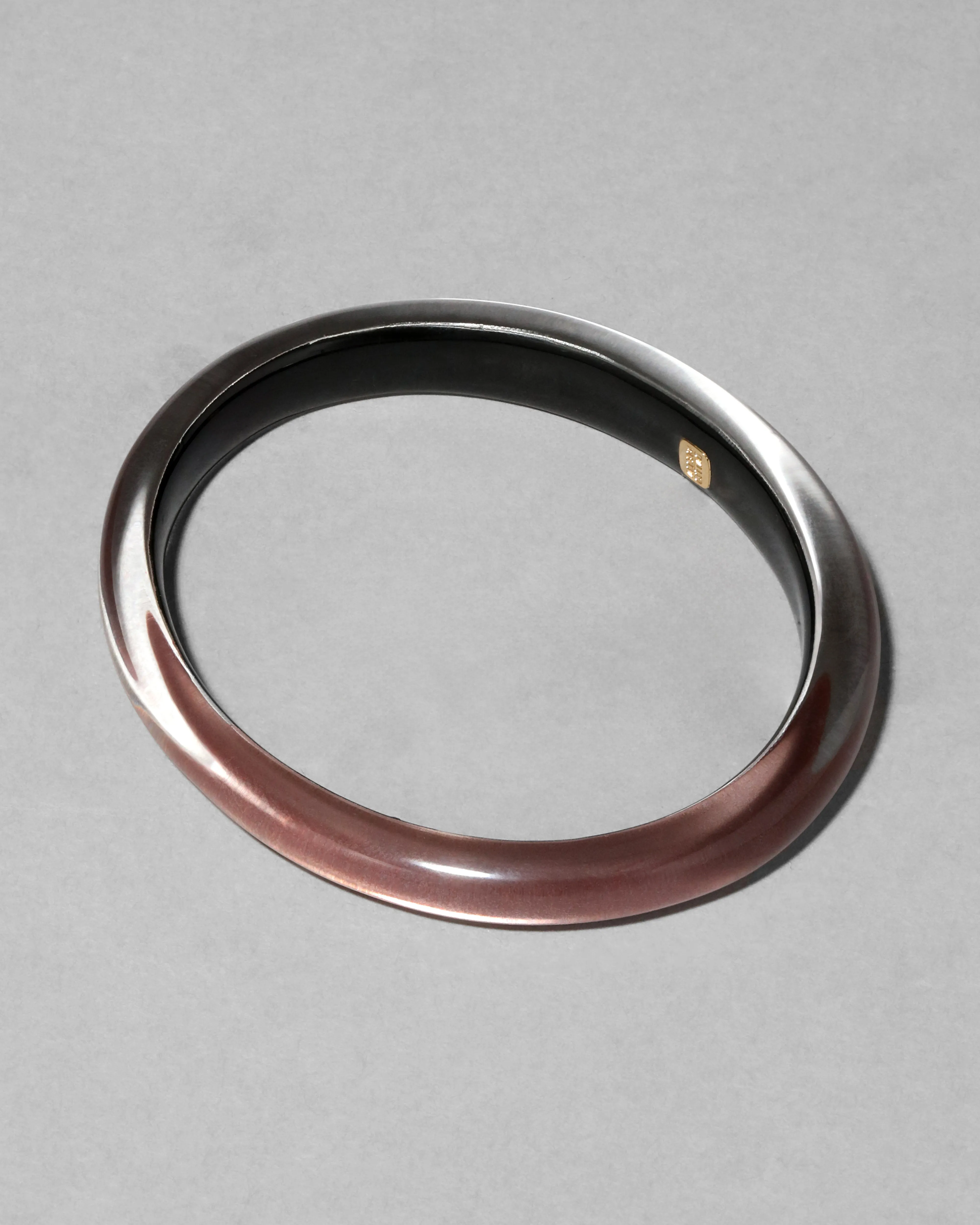 Lucite Skinny Bangle- Dusty Rose sold by Alexis Bittar product image thumbnail 4