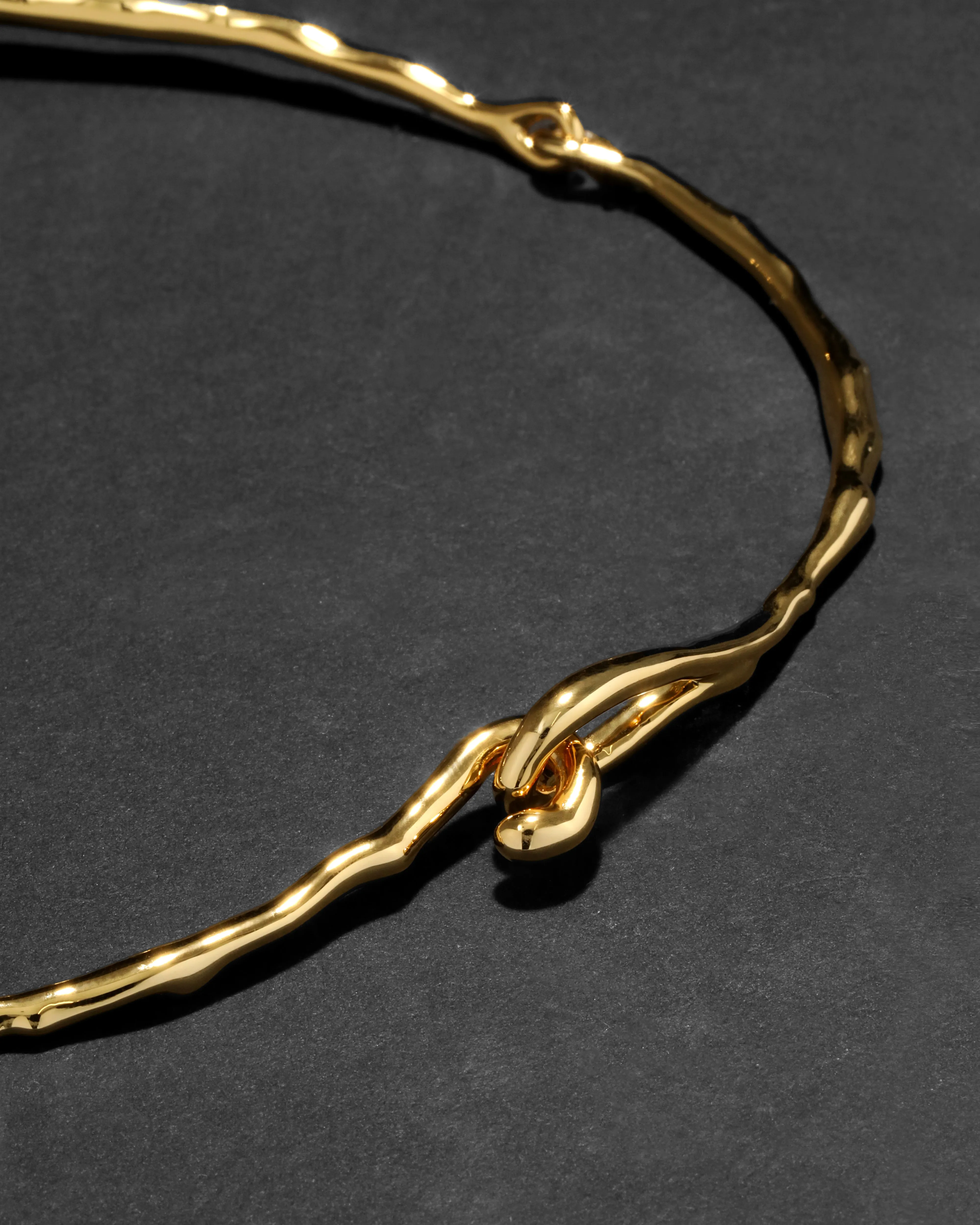 Solanales Crystal Modernist Collar Necklace sold by Alexis Bittar product image thumbnail 5