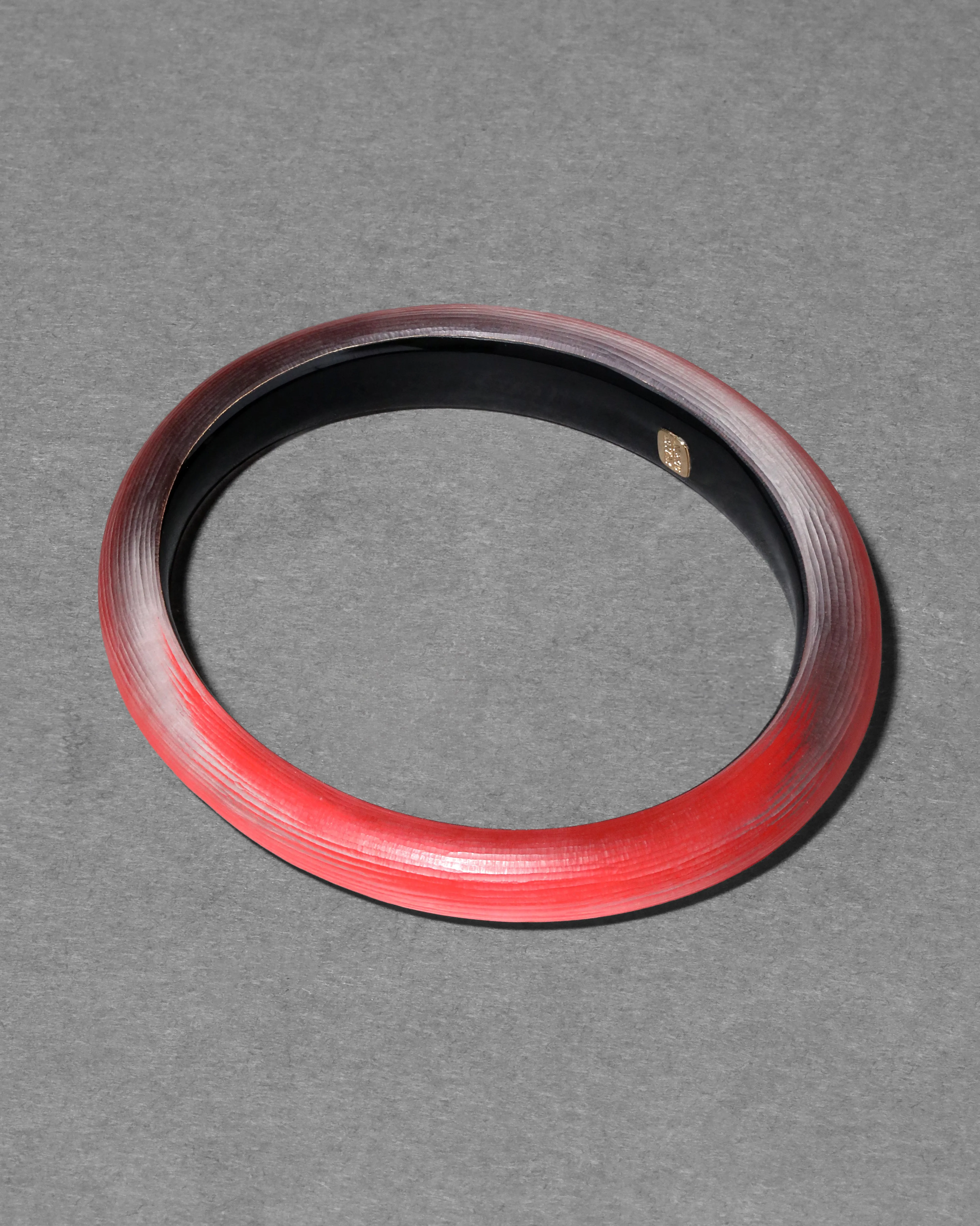 Lucite Skinny Bangle- Lipstick Red sold by Alexis Bittar product image thumbnail 4