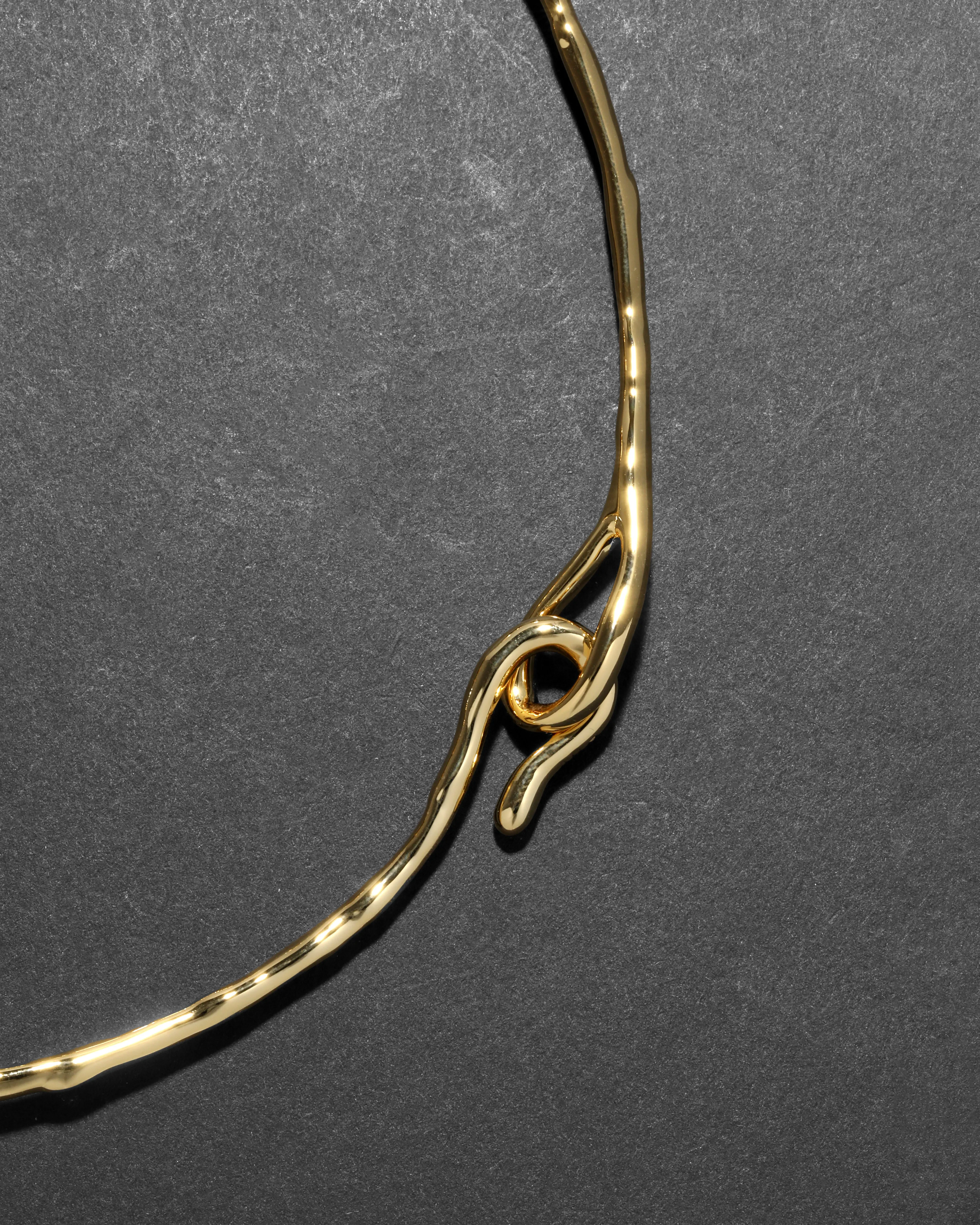 Lucite Brutalist Segmented Collar Necklace sold by Alexis Bittar product image thumbnail 5