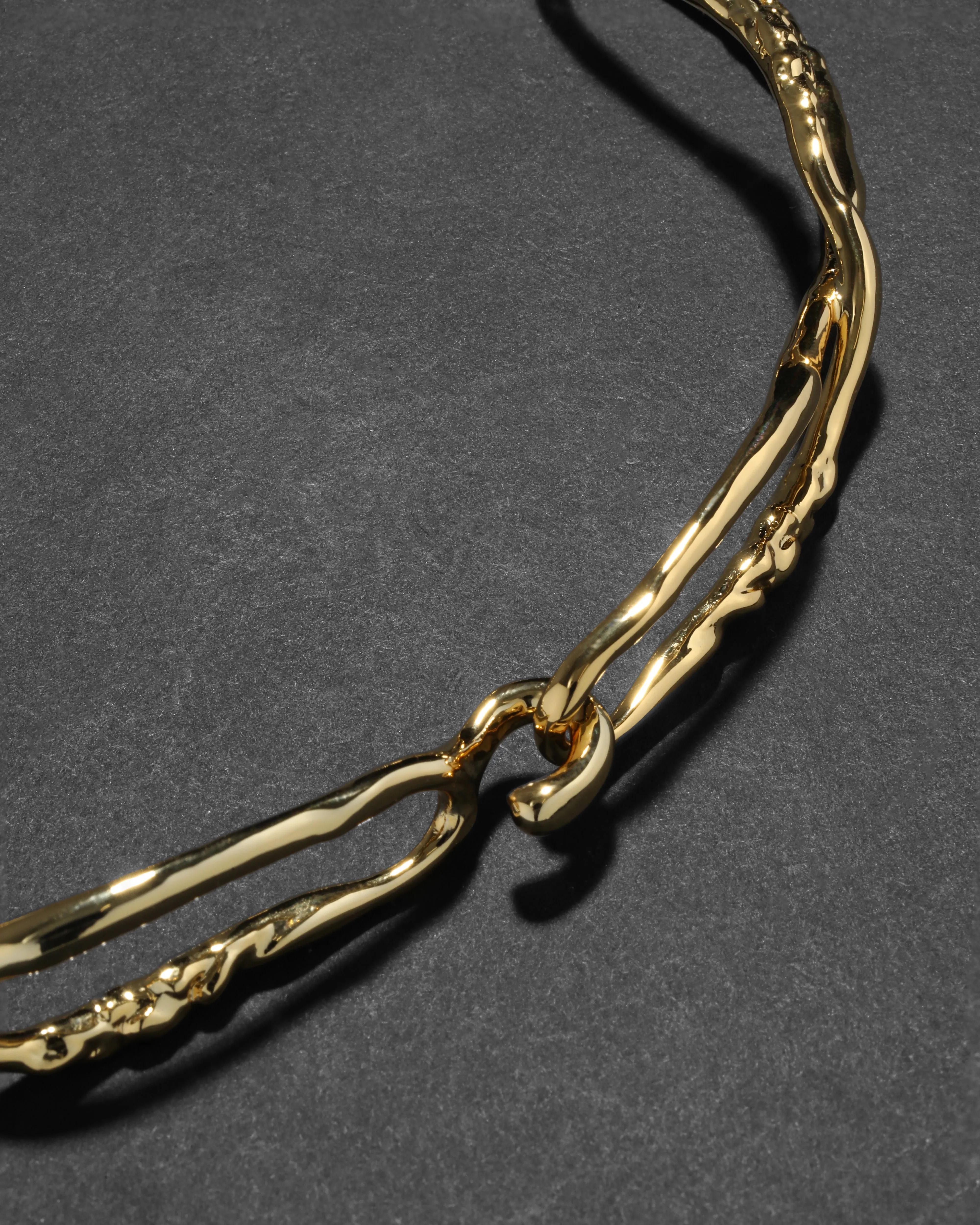 Lucite Brut Mother of Pearl Necklace- Silver sold by Alexis Bittar product image thumbnail 5