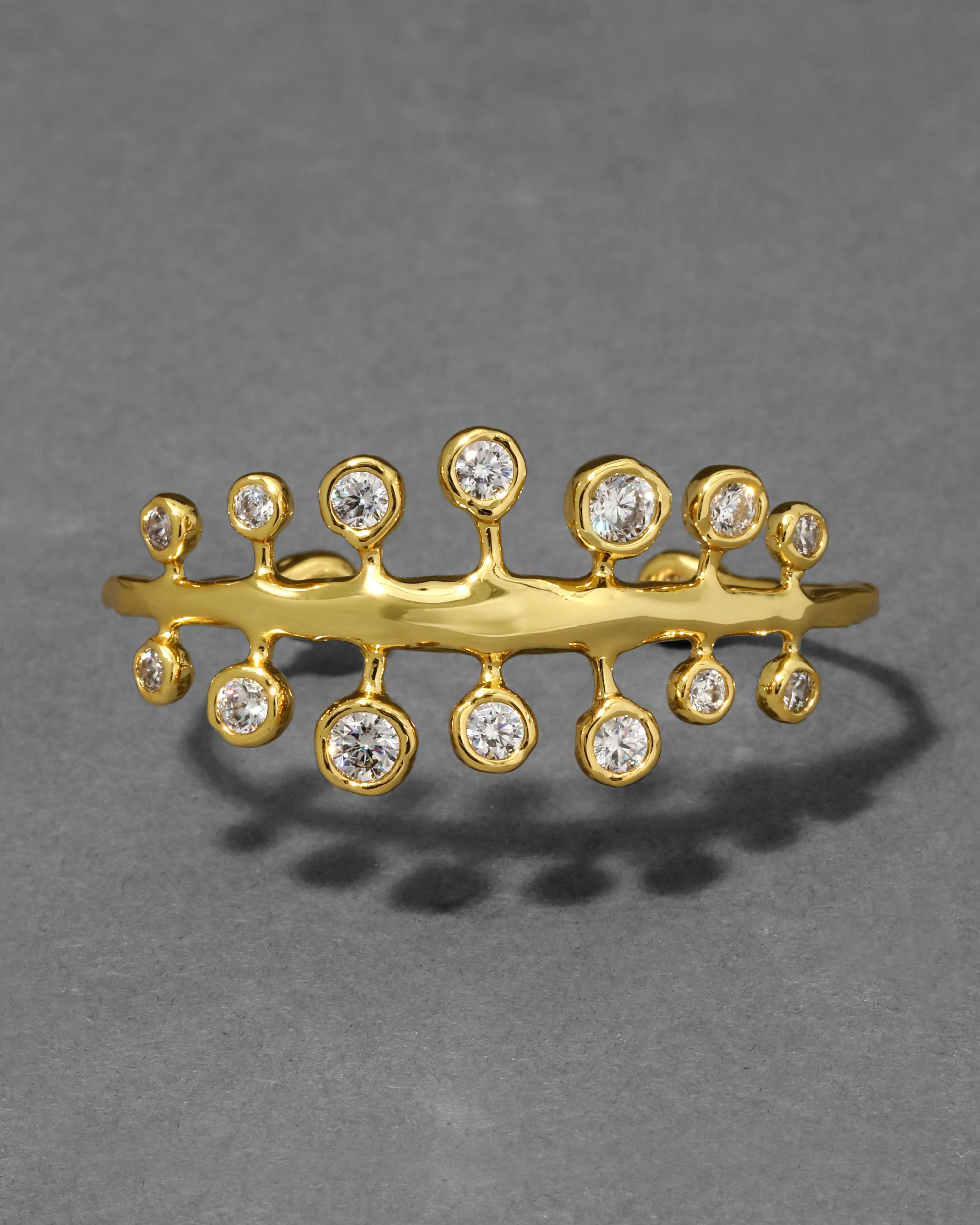 Asterales Modernist Cuff Bracelet sold by Alexis Bittar product image thumbnail 3