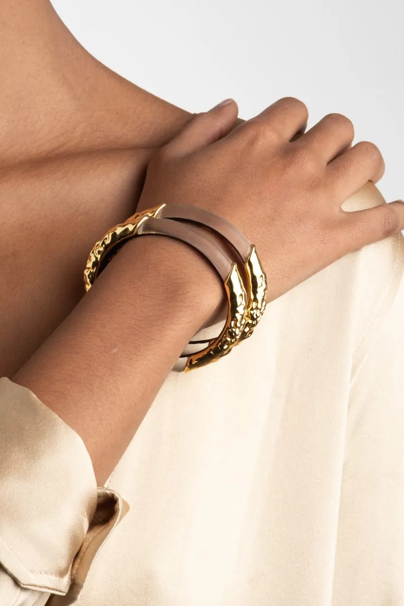 Lucite Brut Skinny Bangle- Black sold by Alexis Bittar product image thumbnail 2