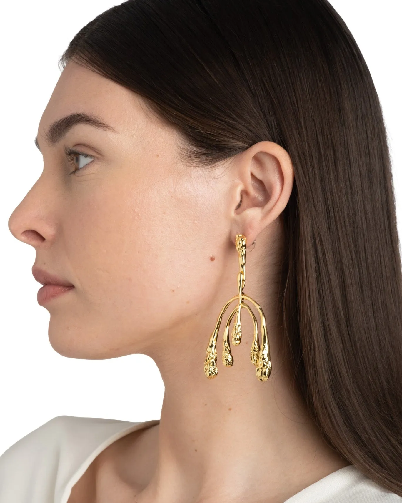 Brut Gold Mobile Earring sold by Alexis Bittar product image thumbnail 3