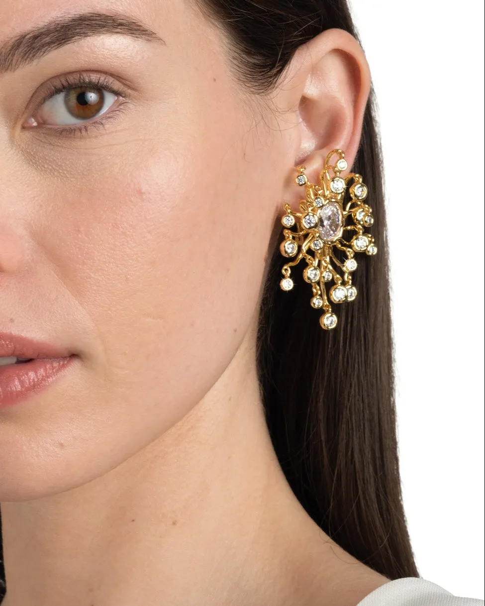 Asterales Modernist Clip Earring sold by Alexis Bittar product image thumbnail 3