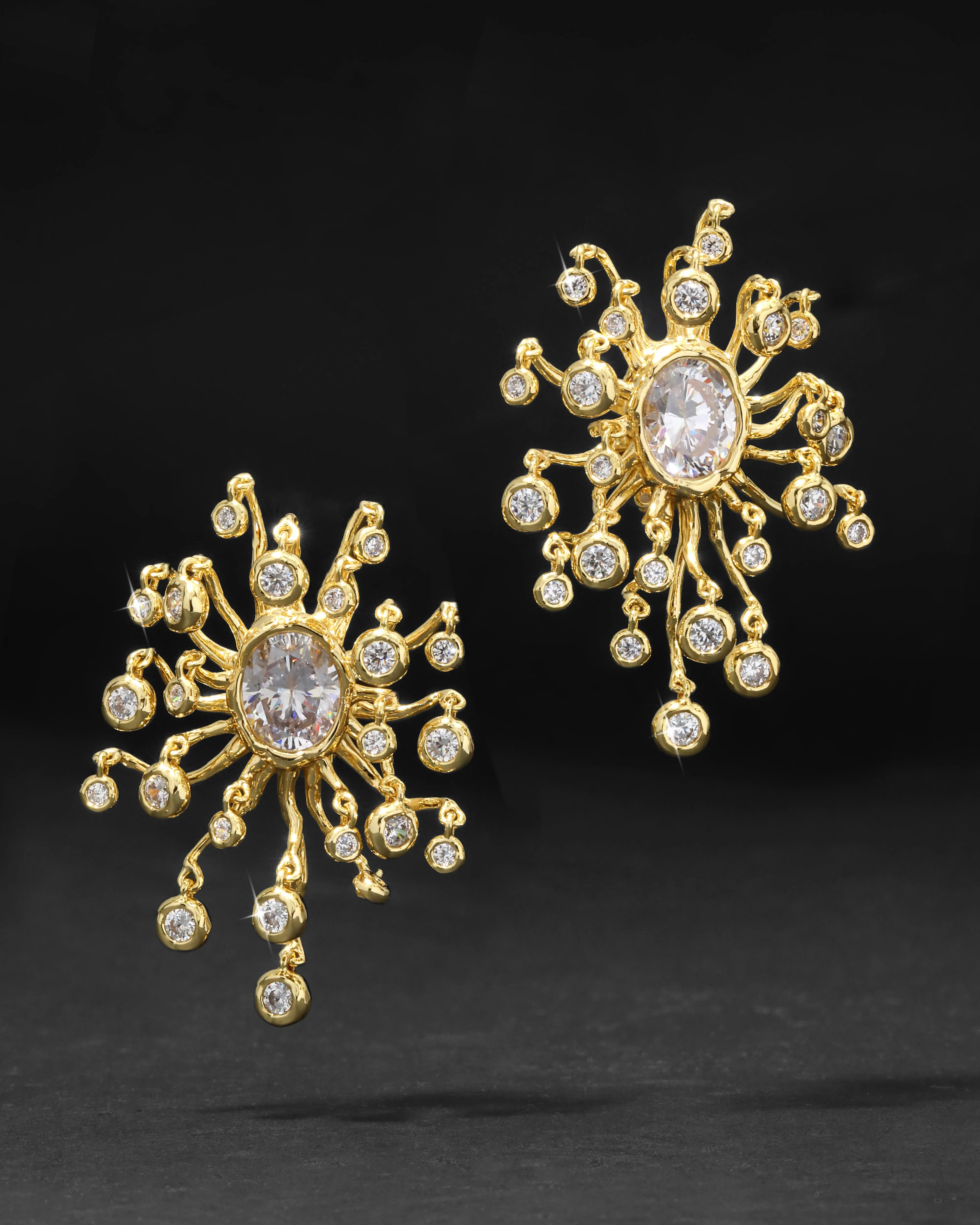 Asterales Modernist Clip Earring sold by Alexis Bittar