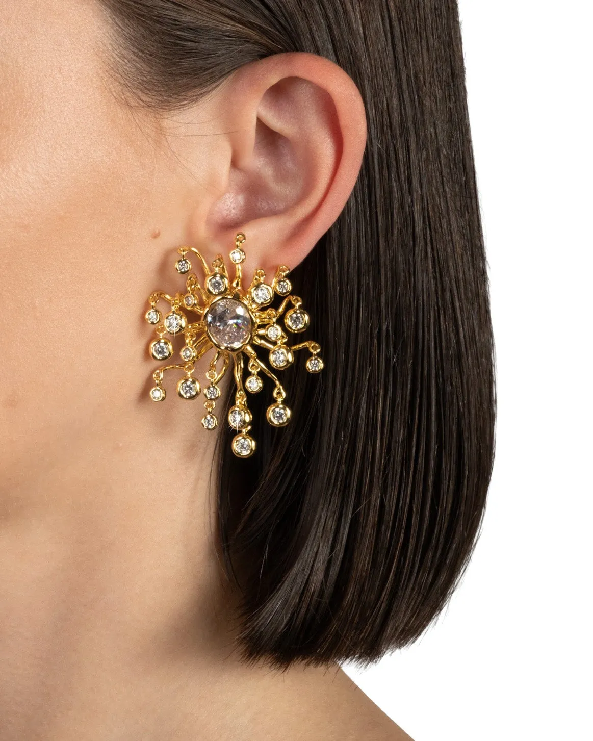 Asterales Modernist Clip Earring sold by Alexis Bittar product image thumbnail 5