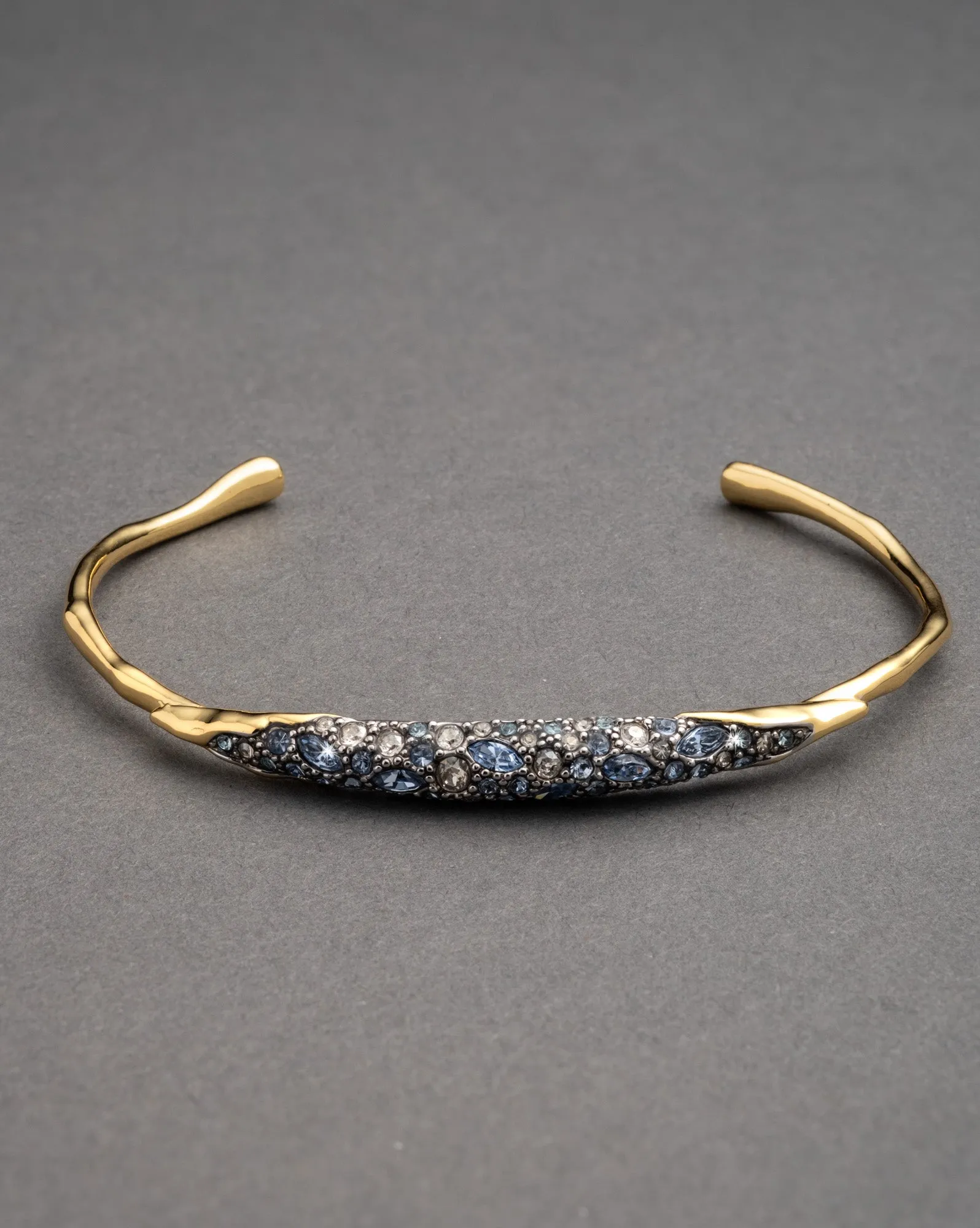 Solanales Crystal Thin Cuff Bracelet- Sky sold by Alexis Bittar product image thumbnail 3