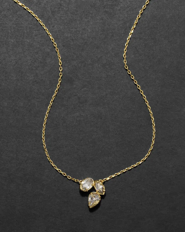 Éclat Crystal Cluster Pendant Necklace made by Alexis Bittar