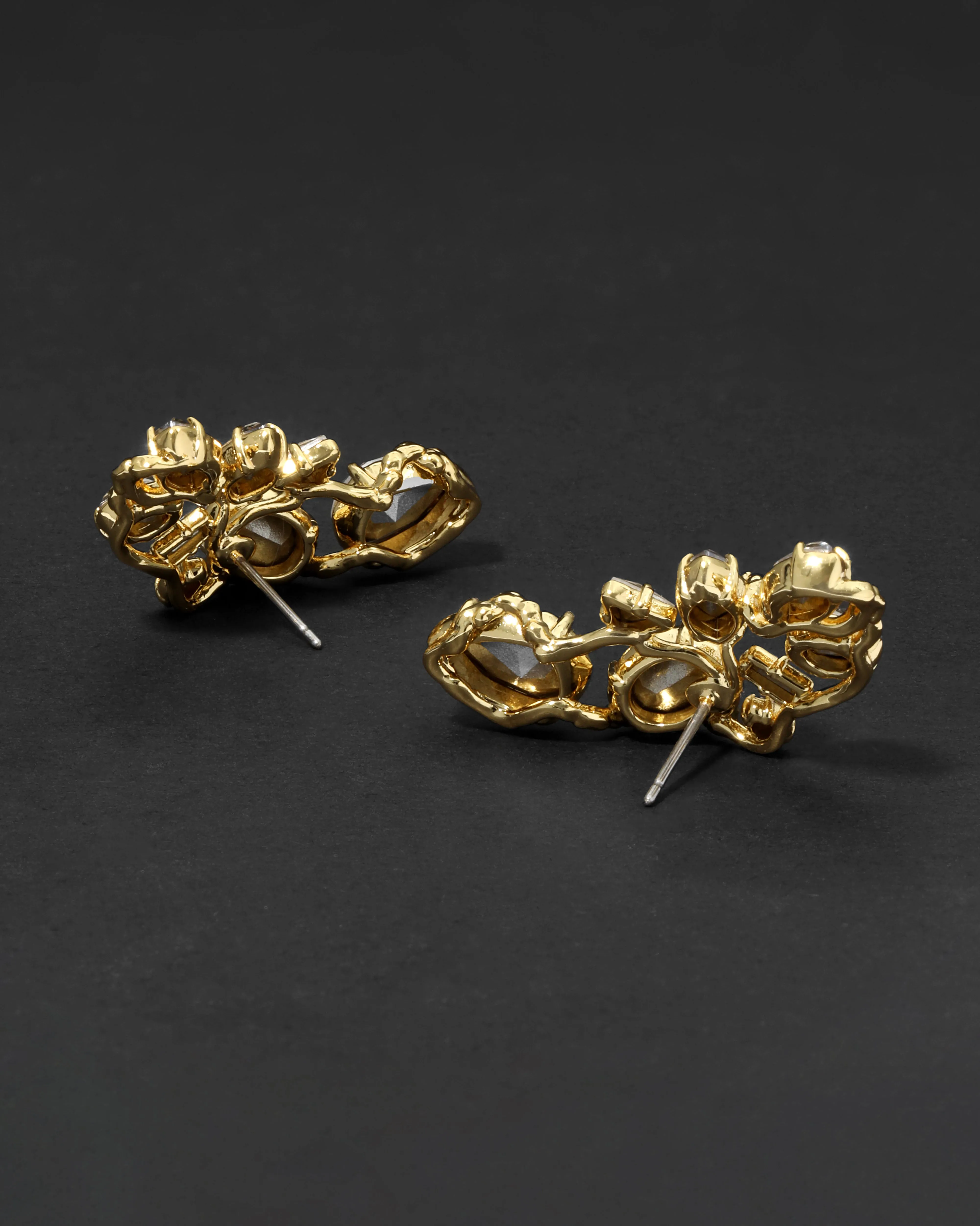 Éclat Crystal Studded Post Earring sold by Alexis Bittar product image thumbnail 2