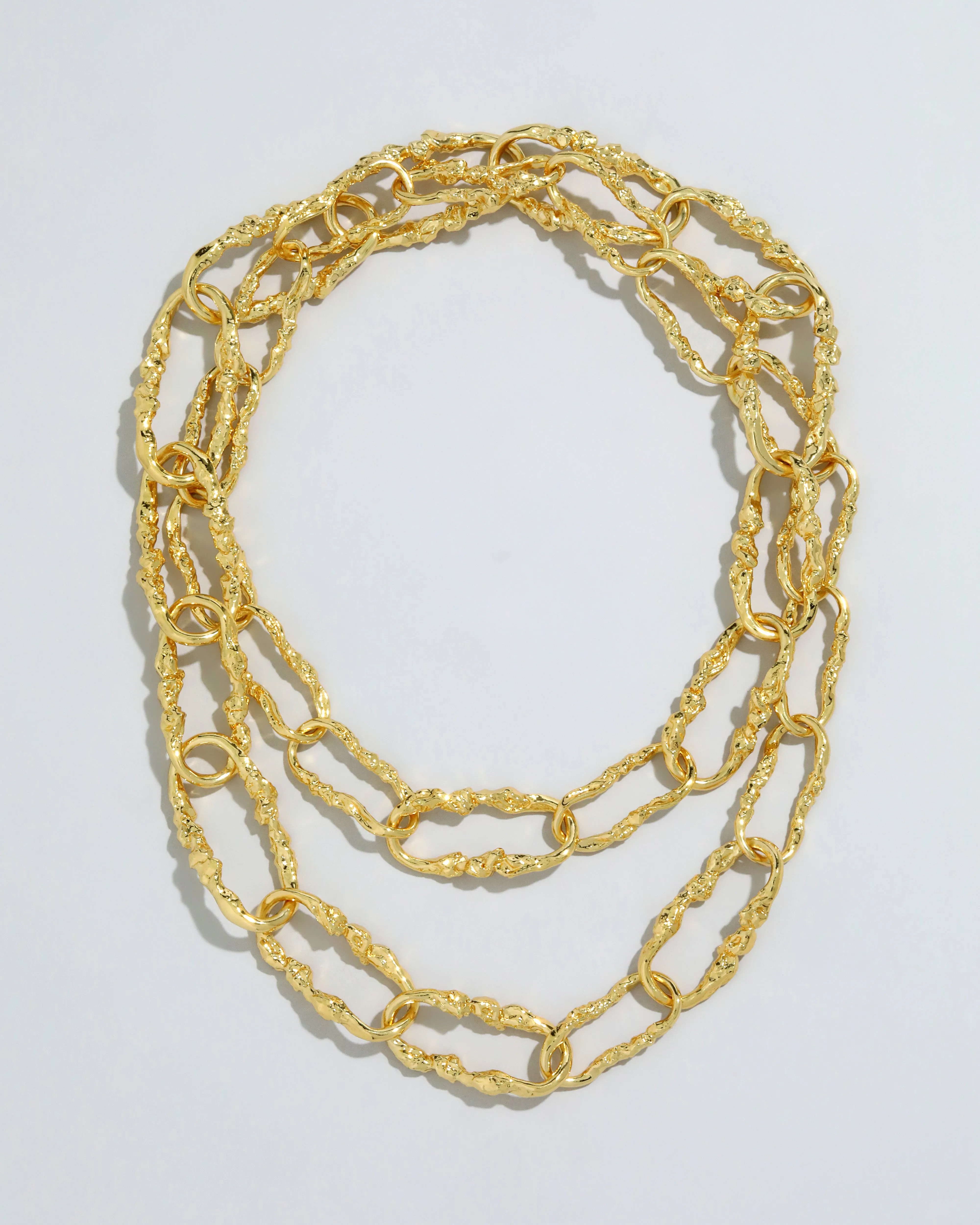 Brut Link Long Chain Necklace sold by Alexis Bittar product image thumbnail 2