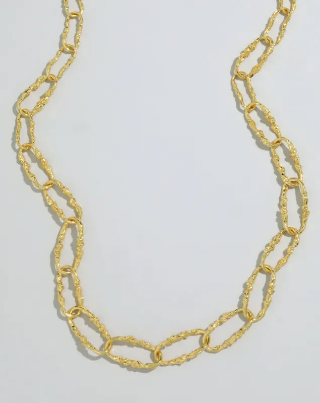 Brut Link Long Chain Necklace sold by Alexis Bittar
