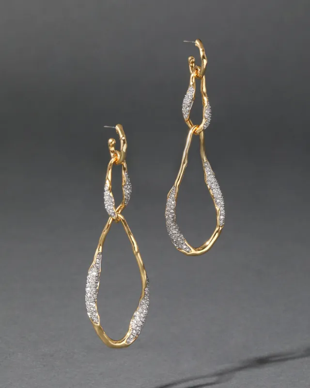 Solanales Crystal Linear Link Earring sold by Alexis Bittar