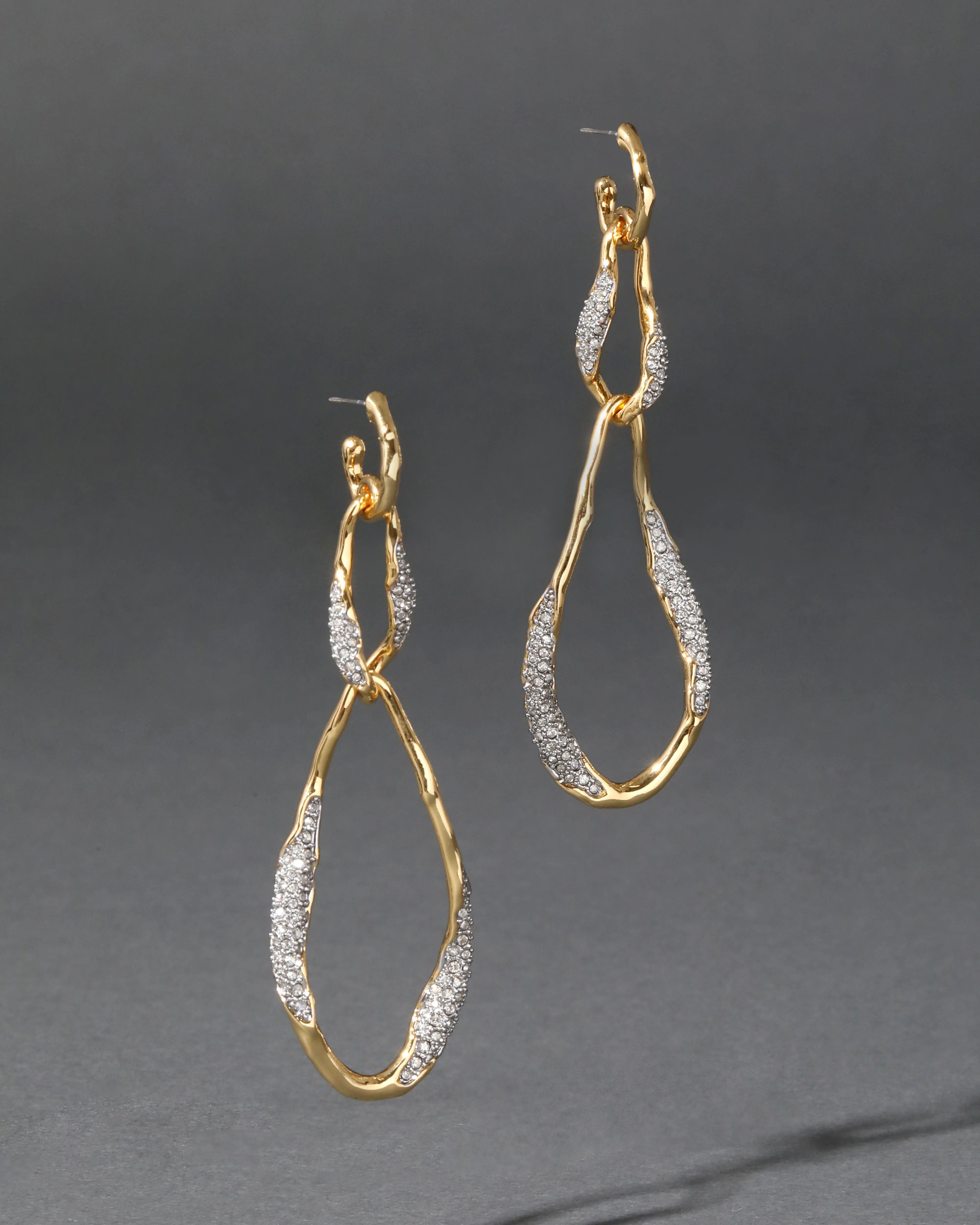 Solanales Crystal Linear Link Earring sold by Alexis Bittar