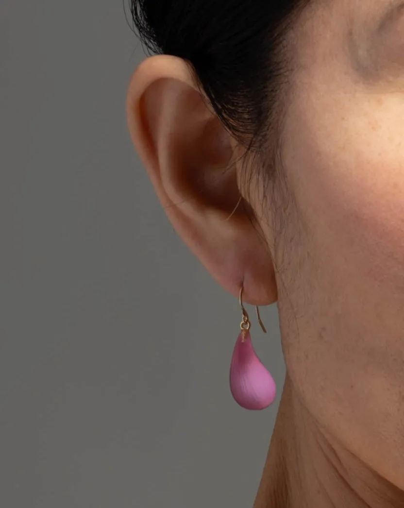 Lucite Dewdrop Earring- Candy Pink sold by Alexis Bittar product image thumbnail 2
