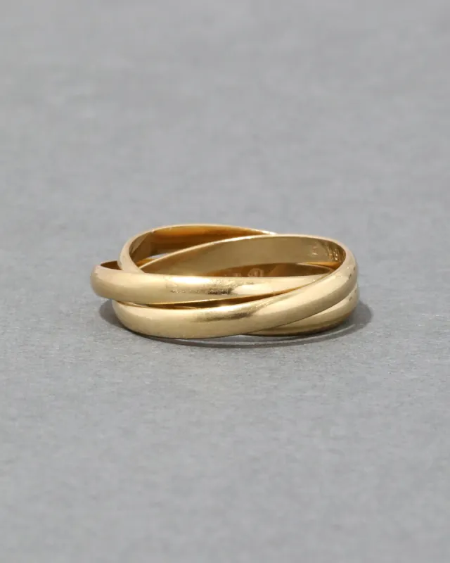 Vintage 18k Gold Eternity Band Ring sold by Alexis Bittar