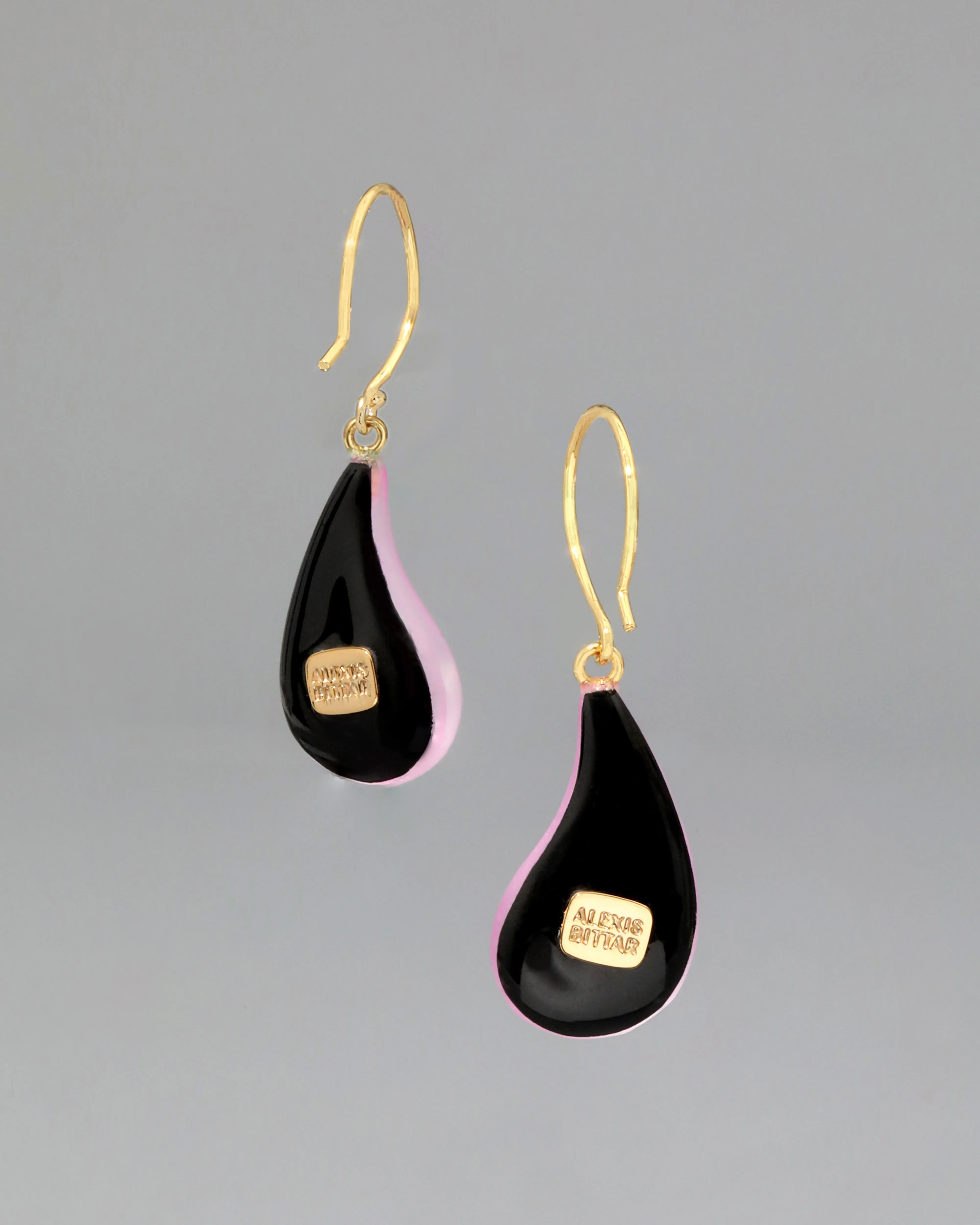 Lucite Dewdrop Earring- Azalea sold by Alexis Bittar product image thumbnail 4
