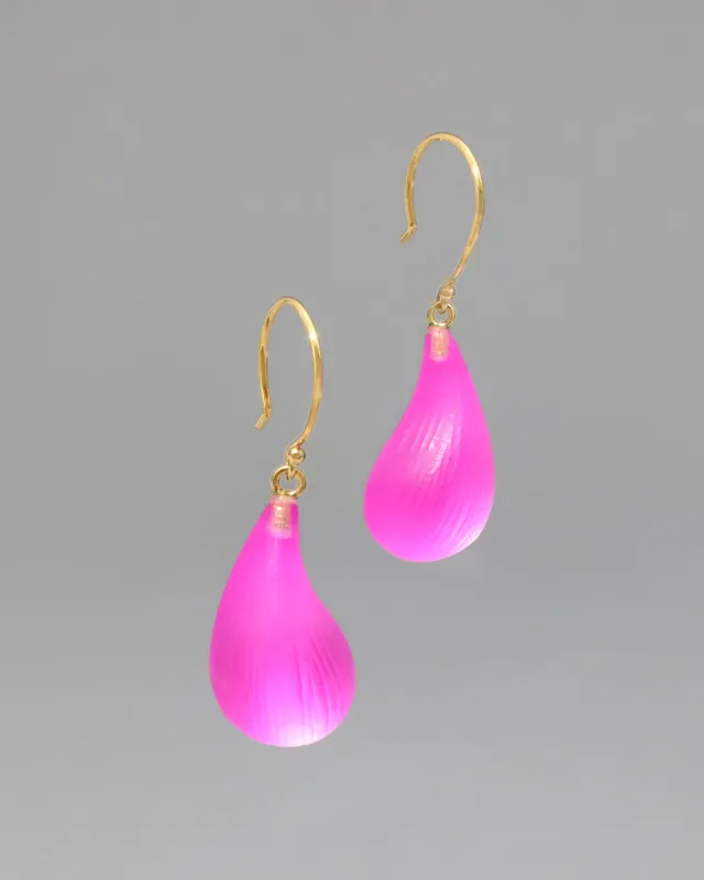 Lucite Dewdrop Earring- Azalea sold by Alexis Bittar